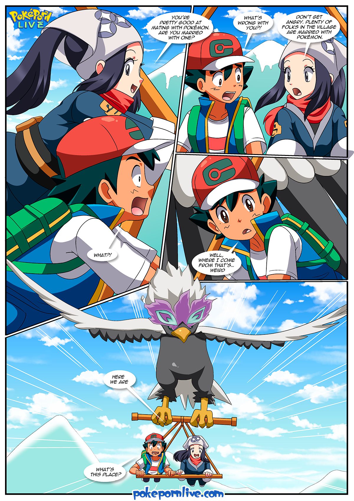 A Lover From The Future (Pokemon) [Palcomix] - Chapter 1 — Page 10