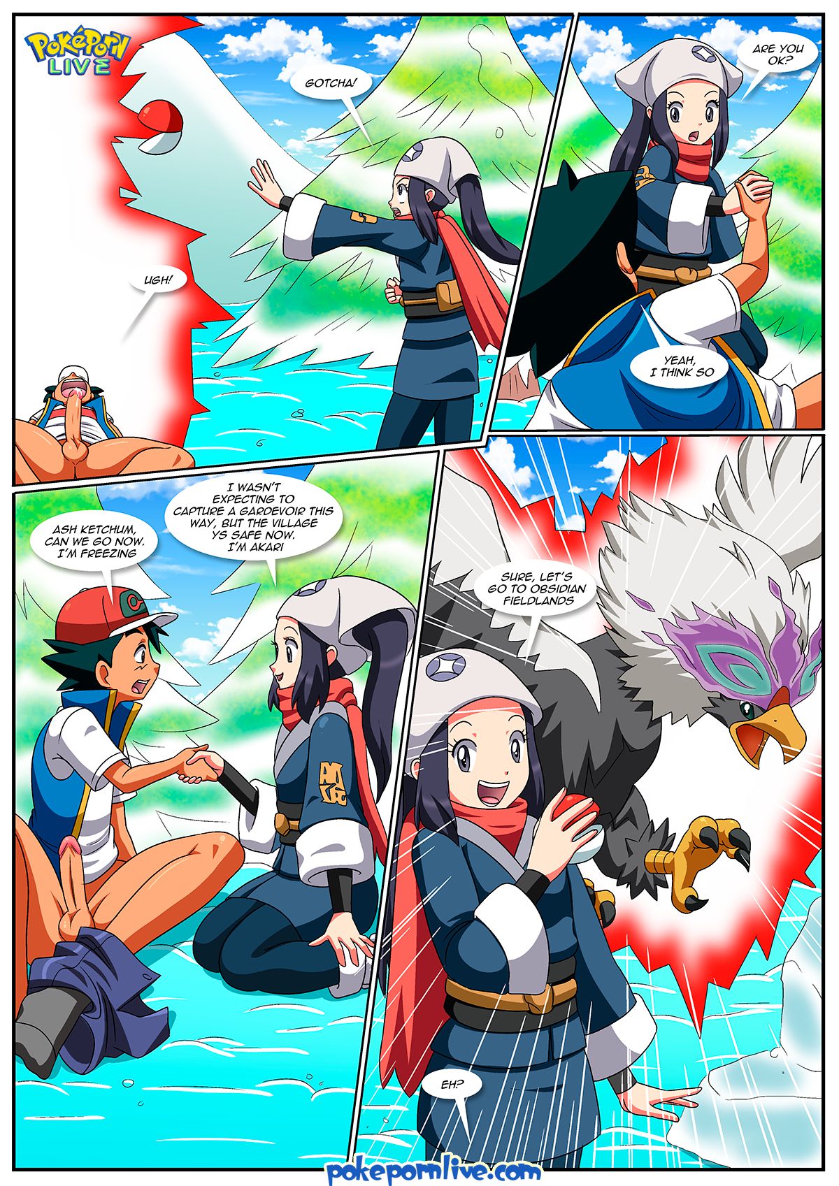 A Lover From The Future (Pokemon) [Palcomix] - Chapter 1 — Page 9