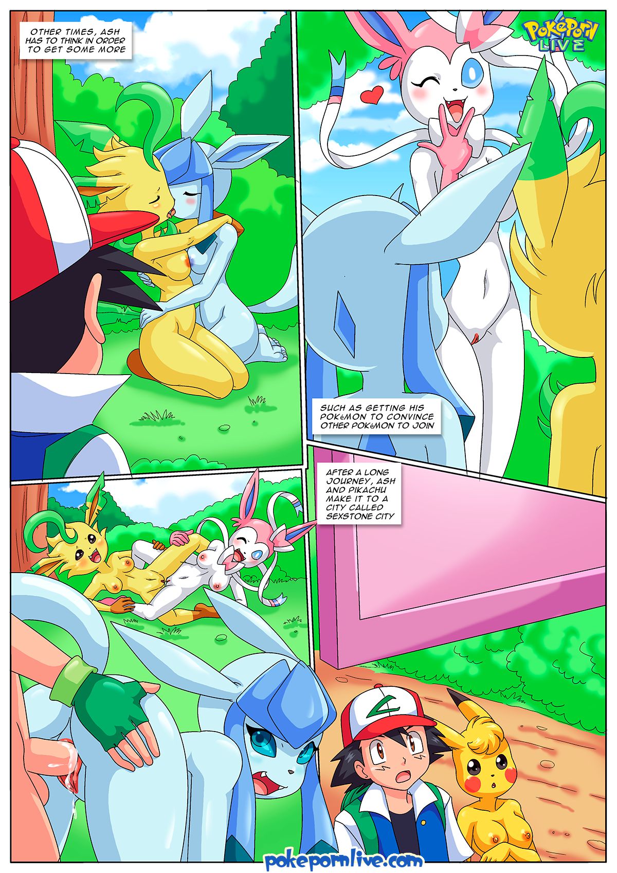 The Pokemon Master (Pokemon) [Palcomix] - Chapter 1 — Page 11