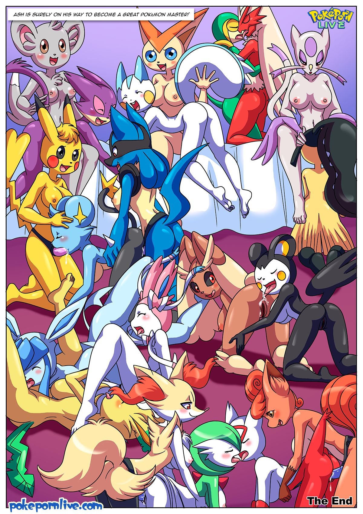 The Pokemon Master (Pokemon) [Palcomix] - Chapter 1 — Page 21