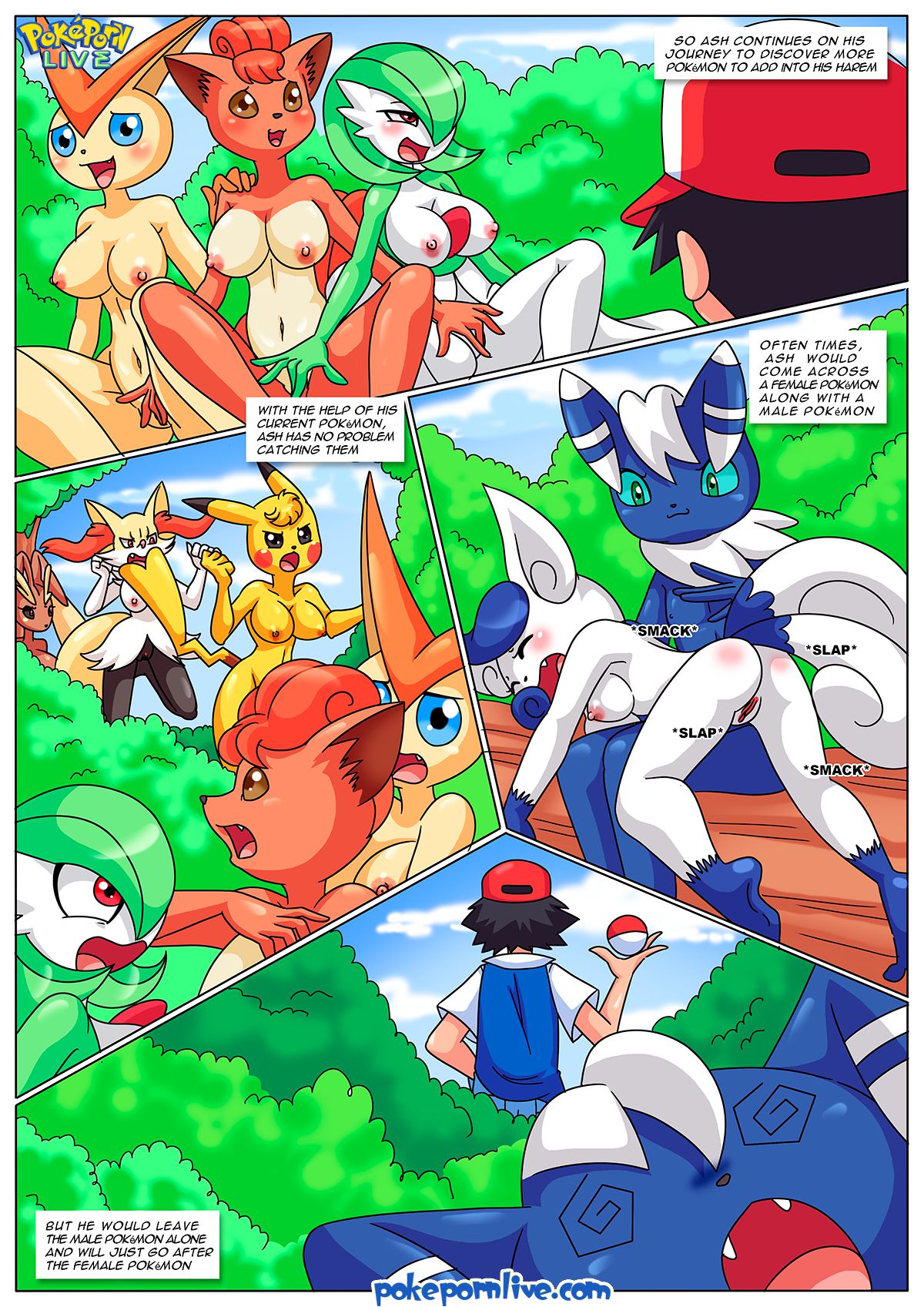 The Pokemon Master (Pokemon) [Palcomix] - Chapter 1 — Page 8