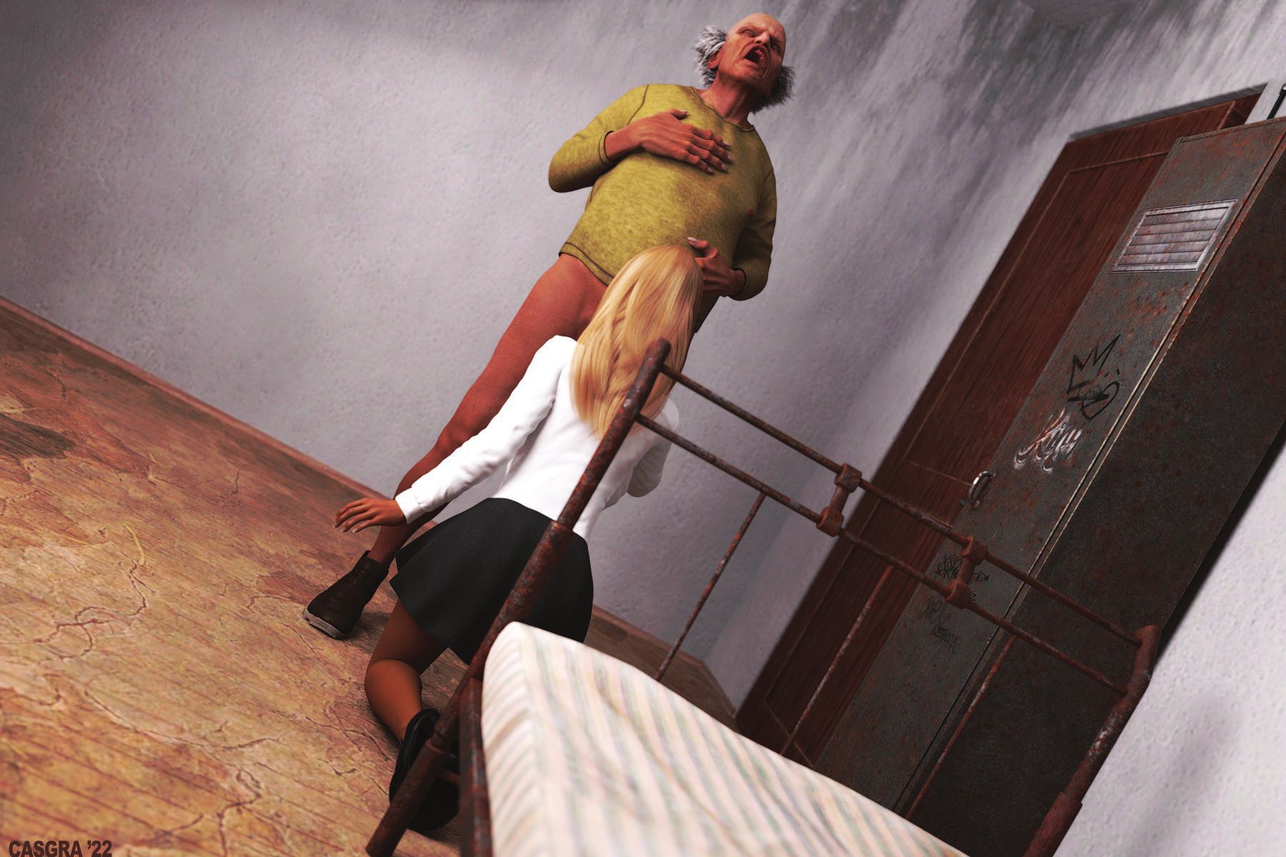 Bridget And The Roxburial Janitor [Casgra] - Chapter 1 — Page 13