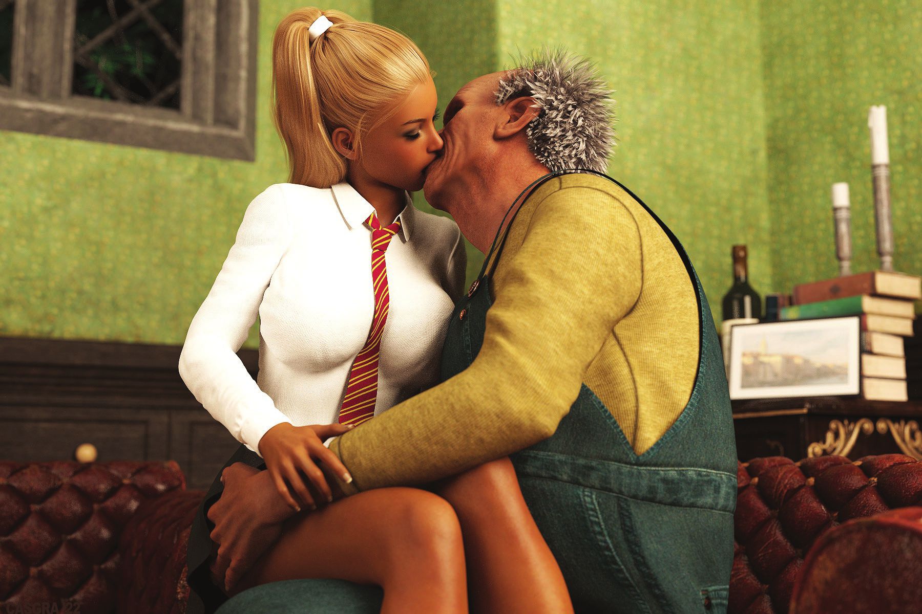 Bridget And The Roxburial Janitor [Casgra] - Chapter 1 — Page 5