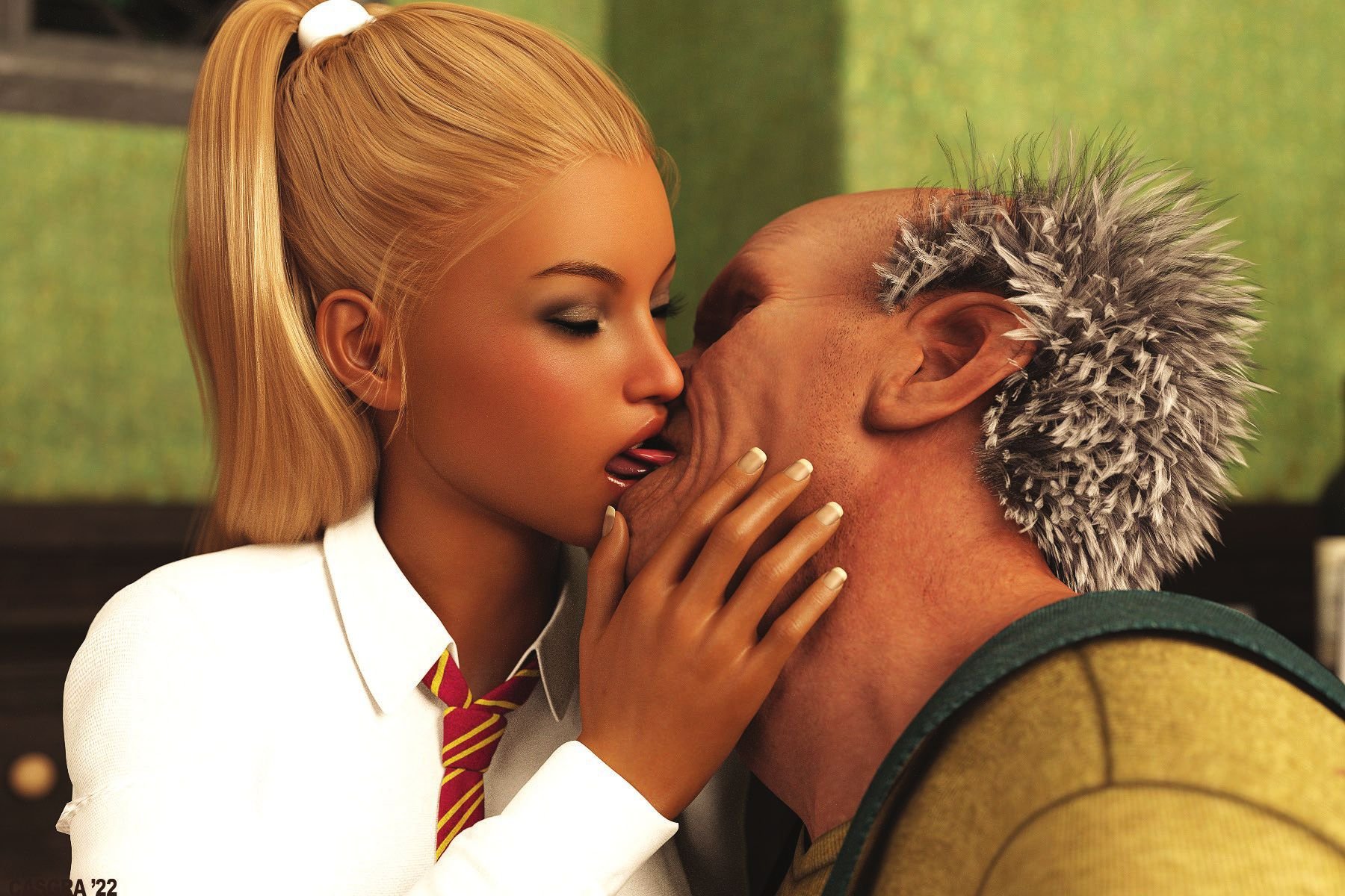 Bridget And The Roxburial Janitor [Casgra] - Chapter 1 — Page 7