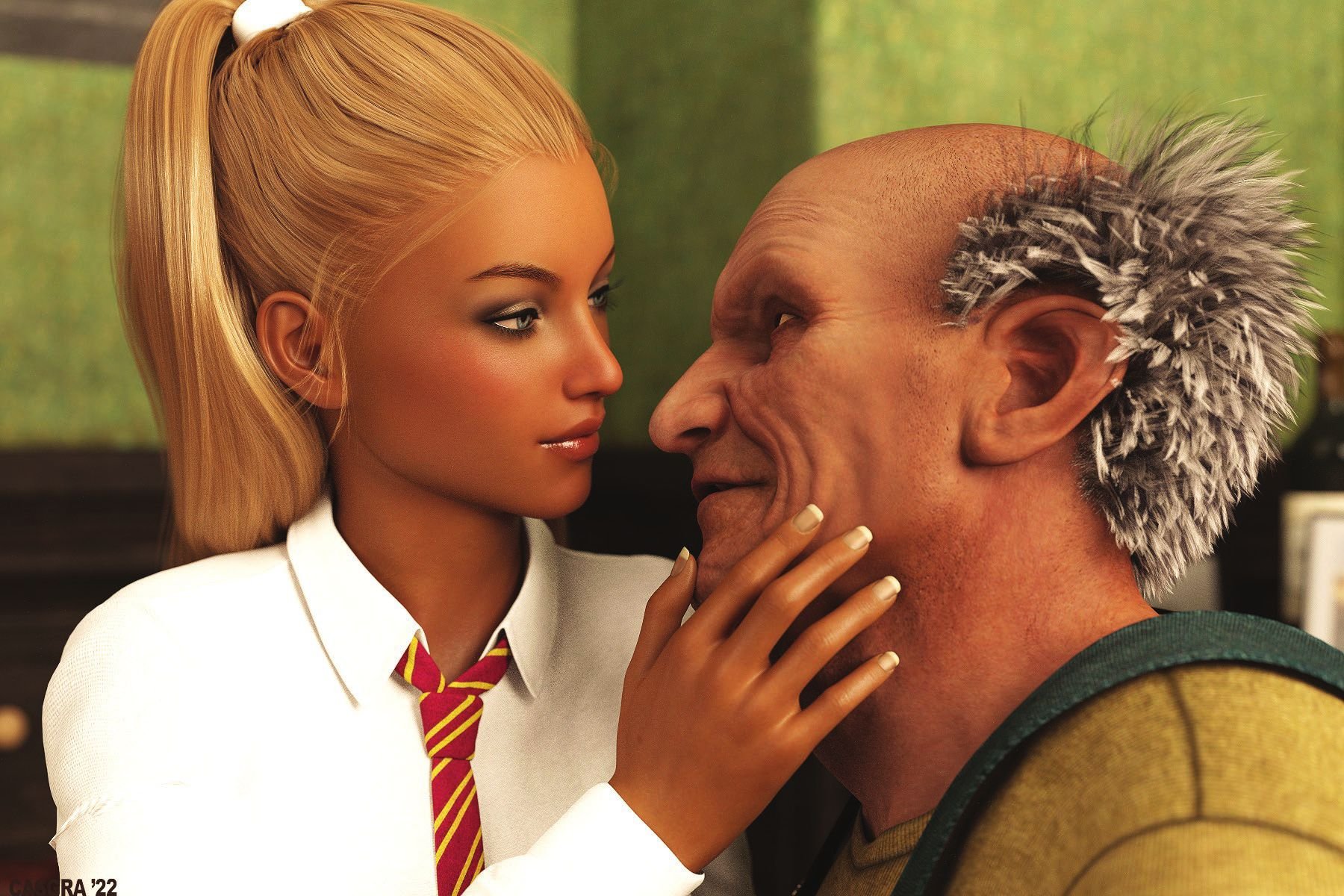 Bridget And The Roxburial Janitor [Casgra] - Chapter 1 — Page 8