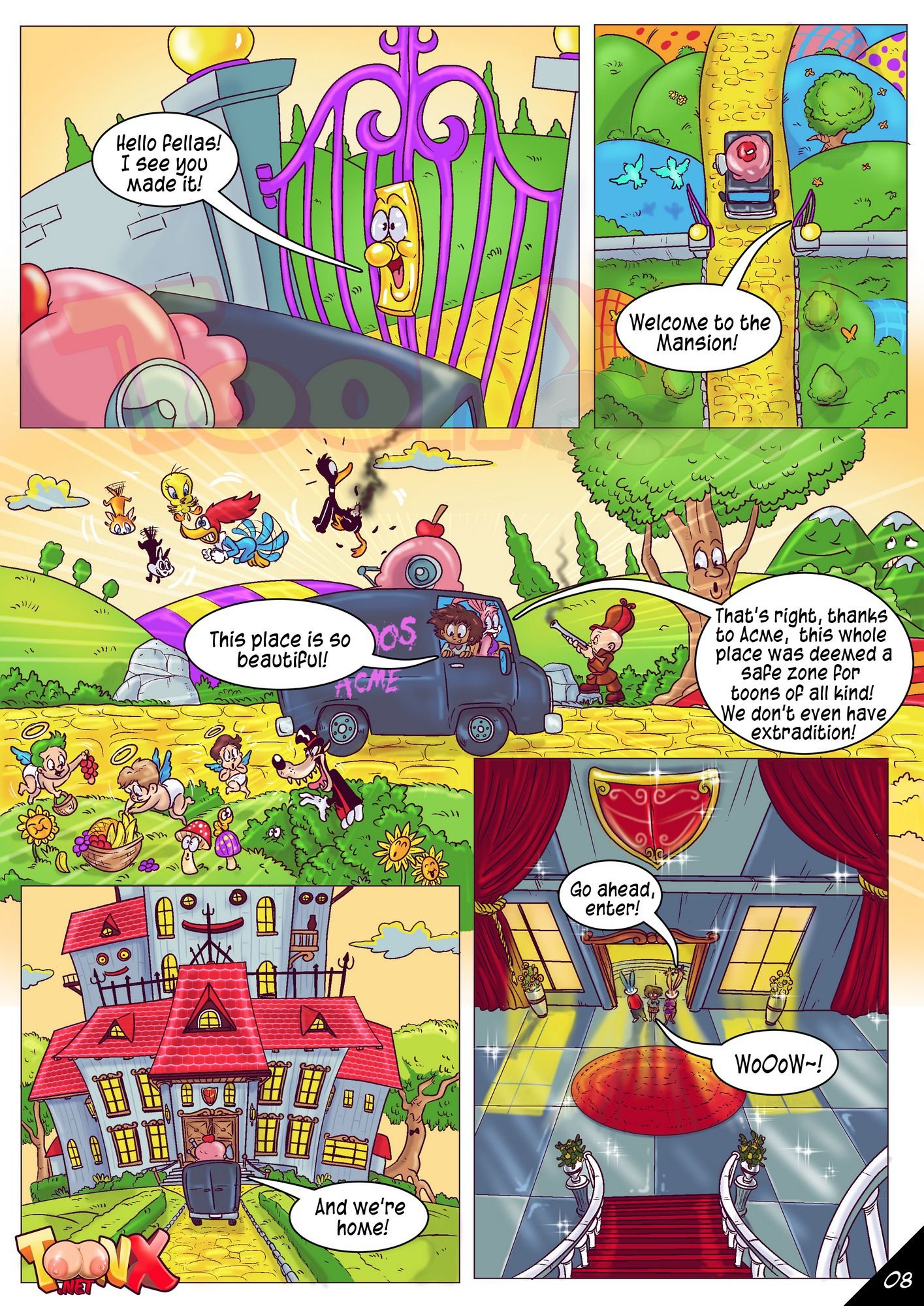Club ToonX Fantasy [Macergo] - Chapter 1 — Page 9