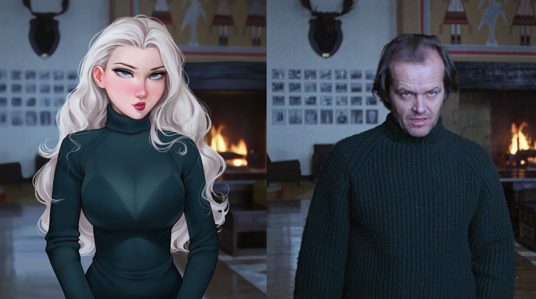 Shining of Elsa (Frozen) [Aroma Sensei] - Chapter 1.1 — Page 95