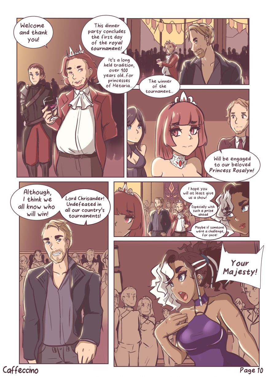 The Gallant Paladin [Caffeccino , SlipShine] - Chapter 1 — Page 11