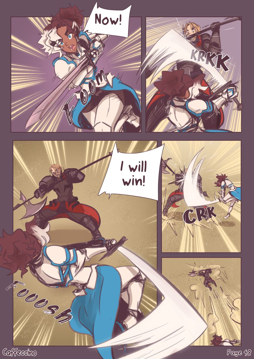 The Gallant Paladin [Caffeccino , SlipShine] - Chapter 1 — Page 49