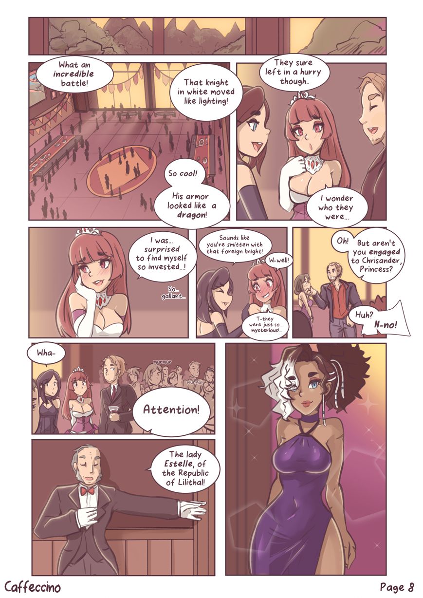 The Gallant Paladin [Caffeccino , SlipShine] - Chapter 1 — Page 9