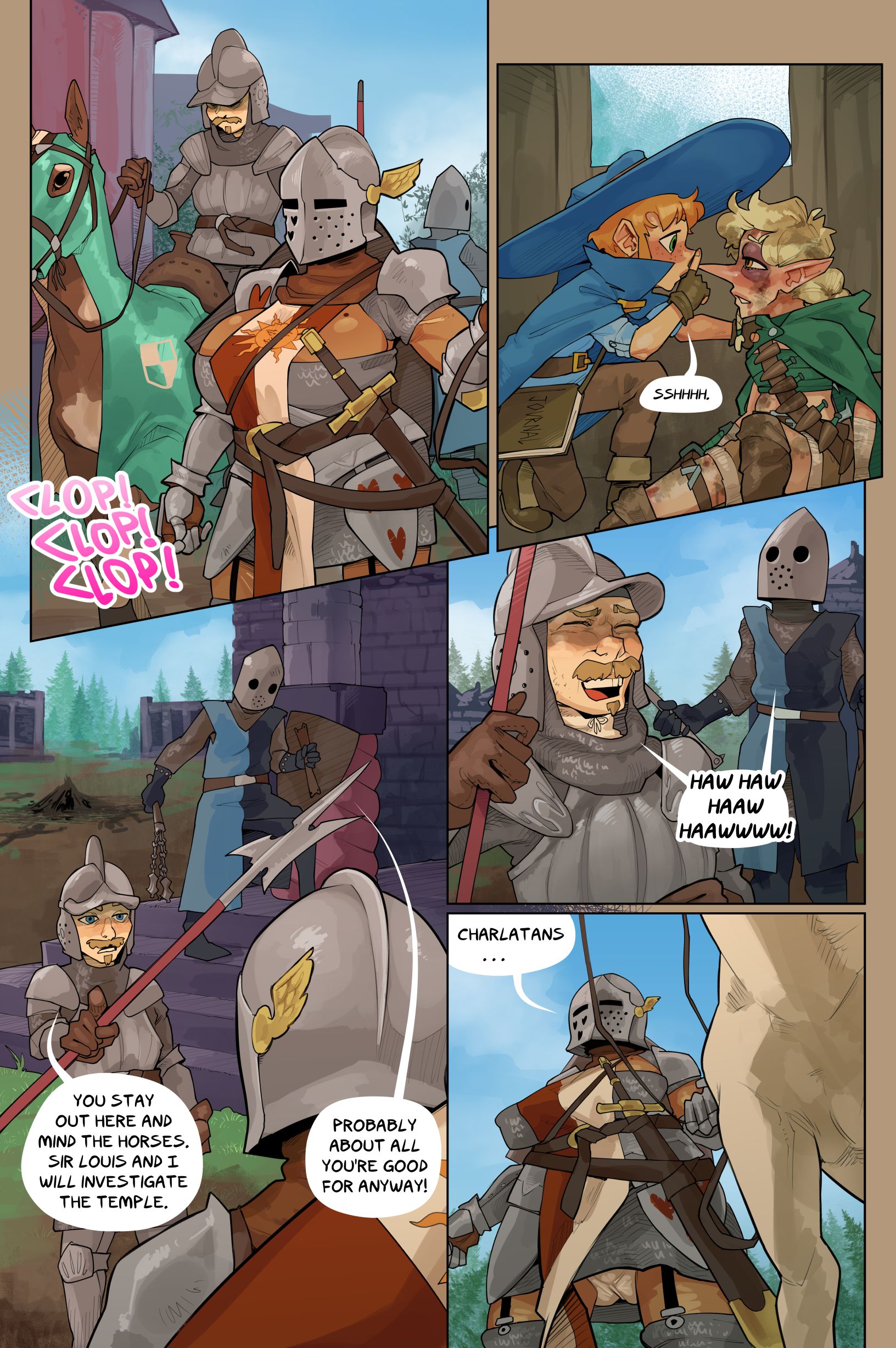 A Boy and His Familiar [Brkn Pncl | Pencil] - Chapter 4 — Page 12