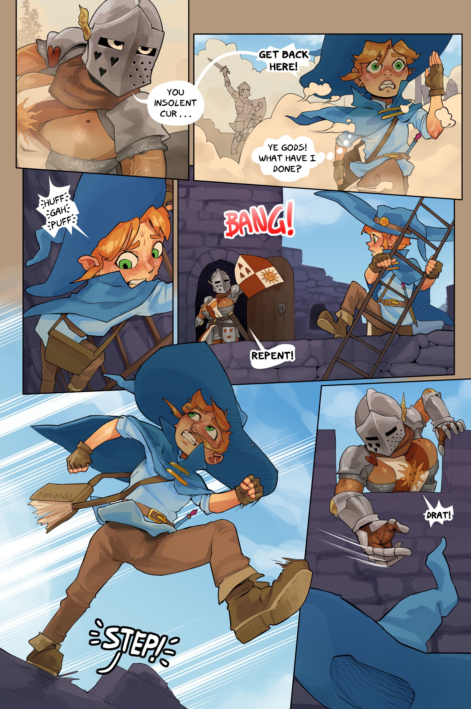 A Boy and His Familiar [Brkn Pncl | Pencil] - Chapter 4 — Page 16