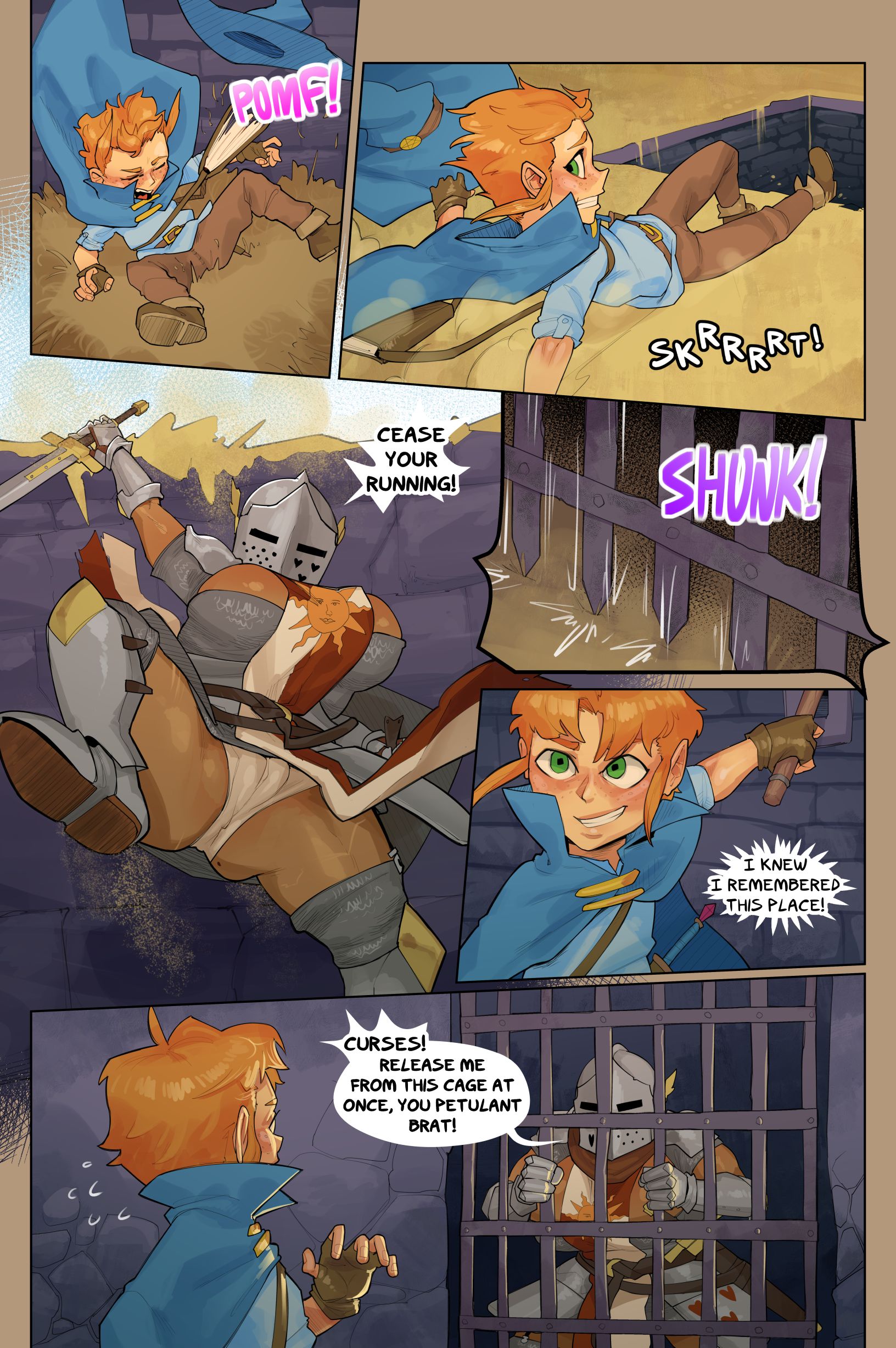 A Boy and His Familiar [Brkn Pncl | Pencil] - Chapter 4 — Page 17