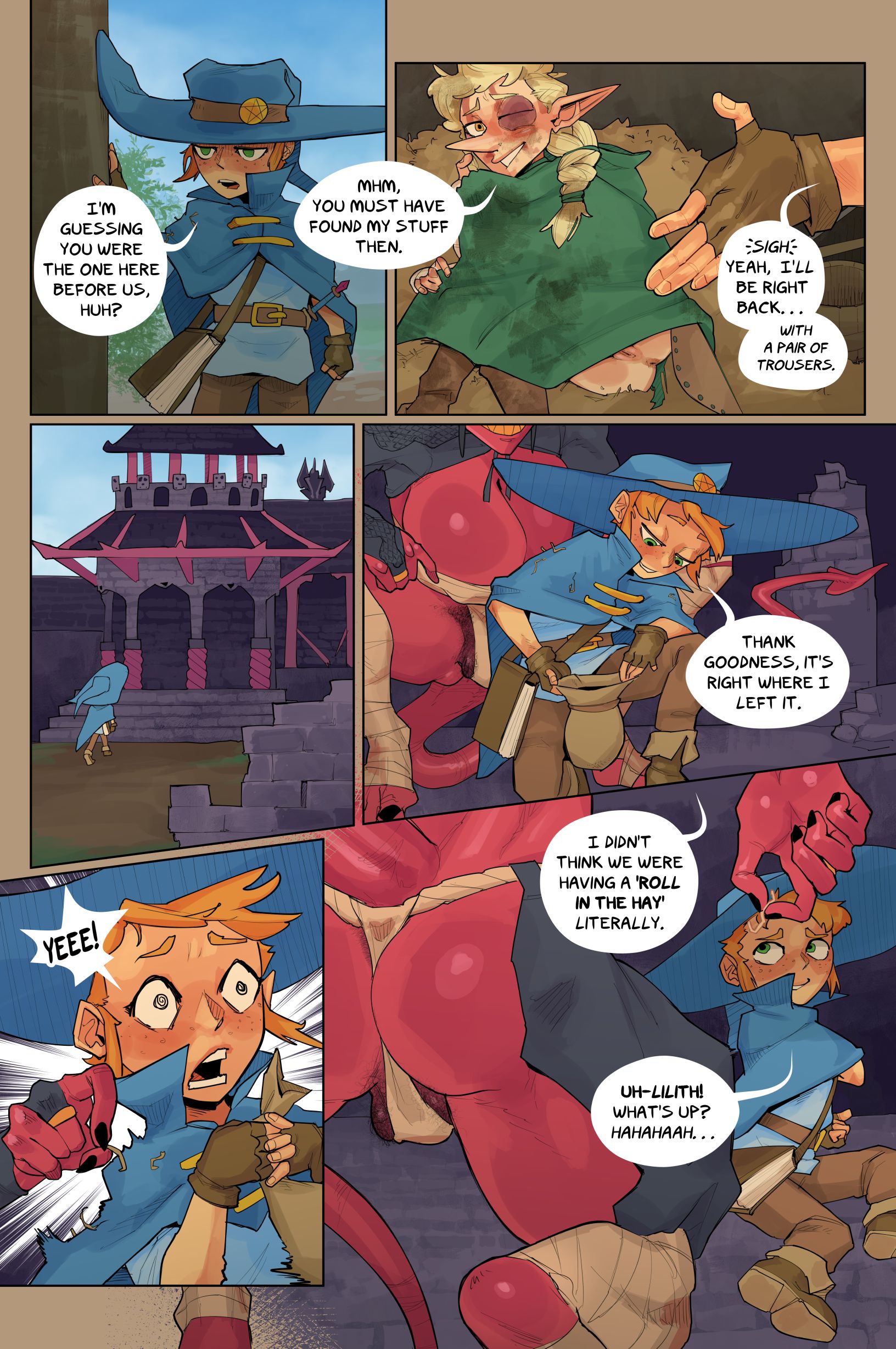 A Boy and His Familiar [Brkn Pncl | Pencil] - Chapter 4 — Page 7