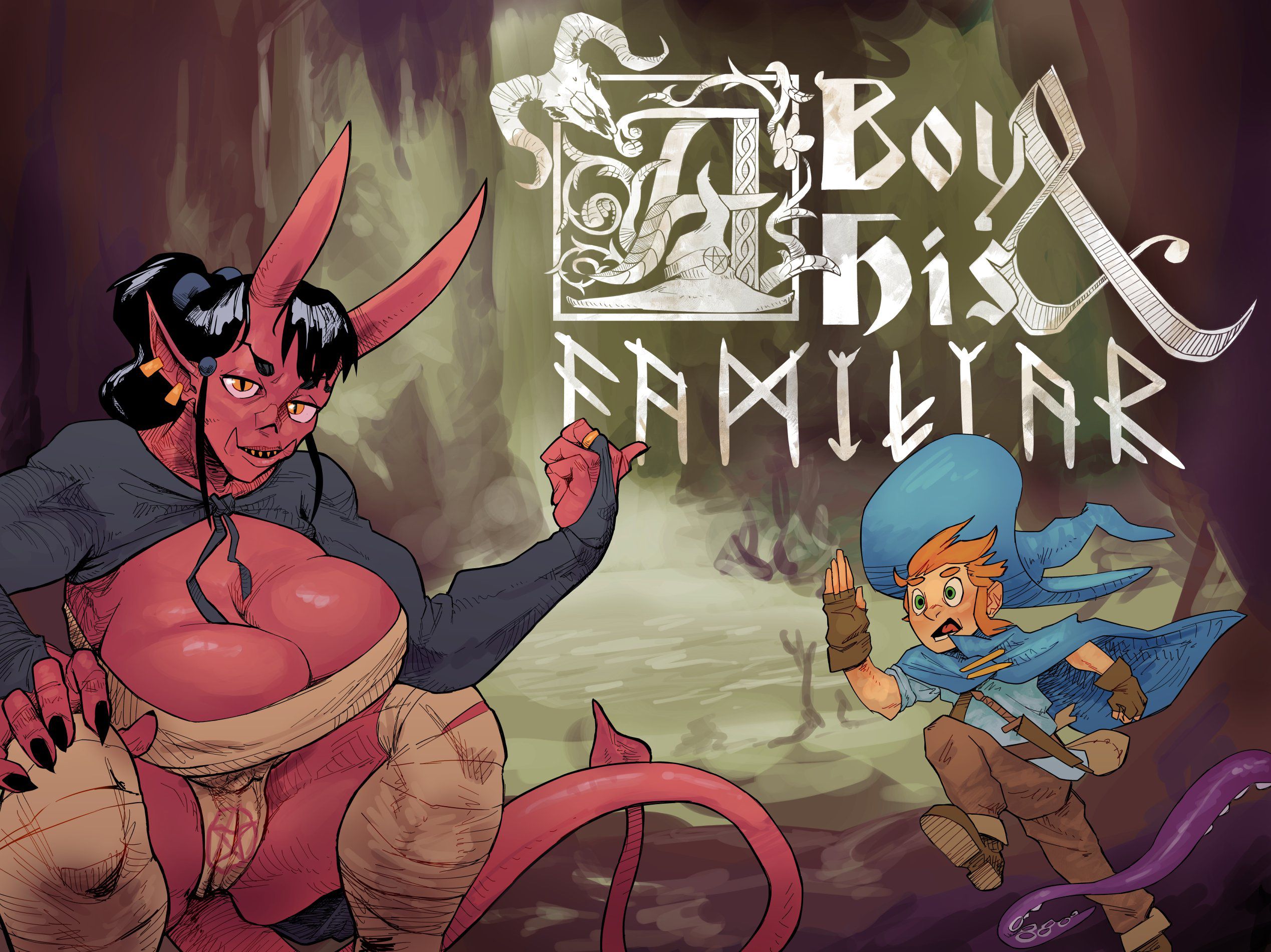 A Boy and His Familiar [Brkn Pncl | Pencil] - Chapter 1 — Page 28