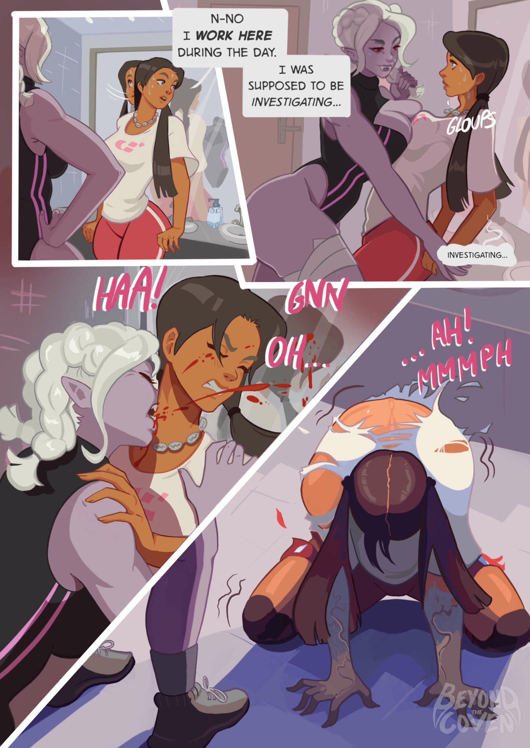 The Night Gym [HornyX] - Chapter 2 — Page 10
