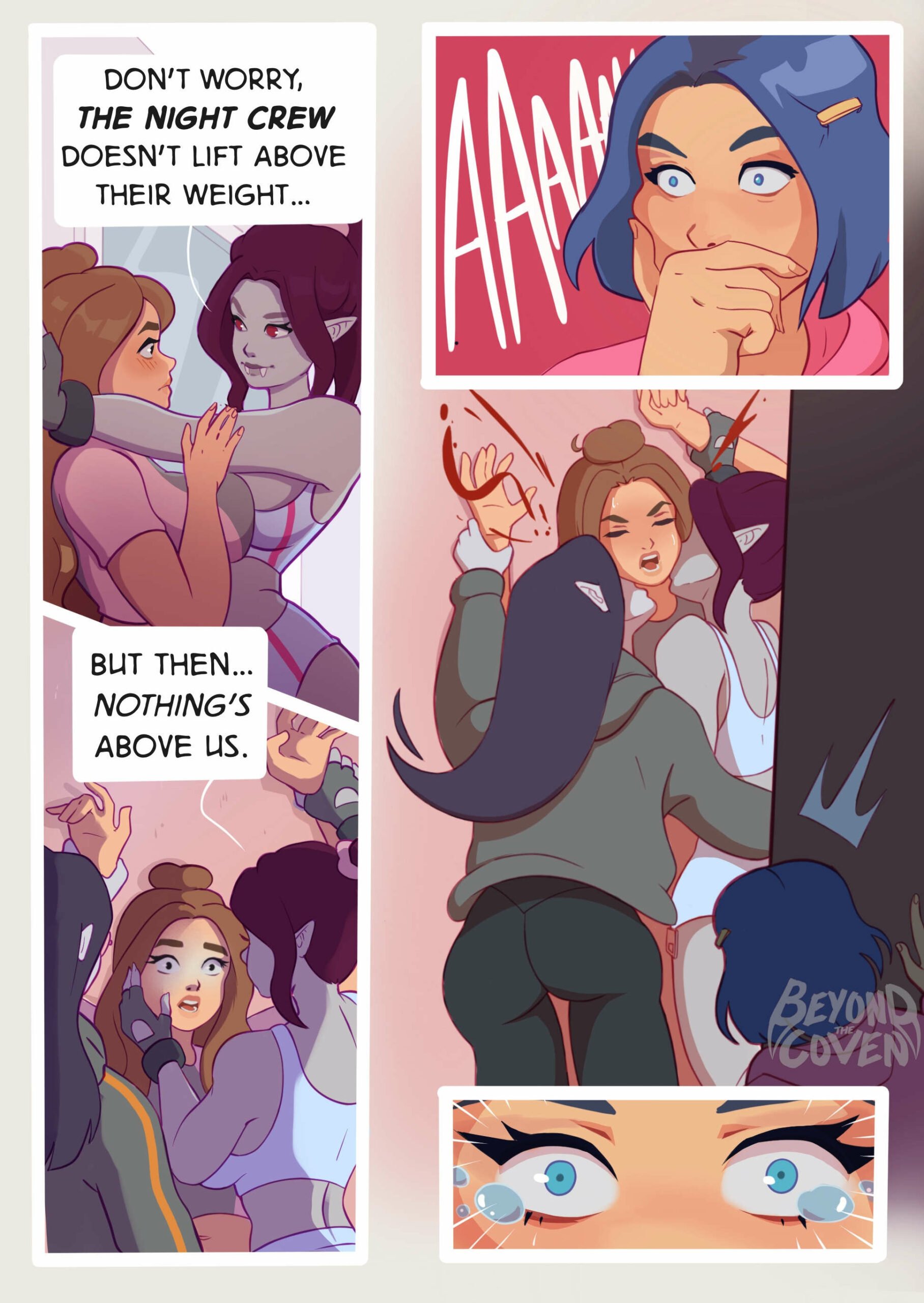 The Night Gym [HornyX] - Chapter 2 — Page 7
