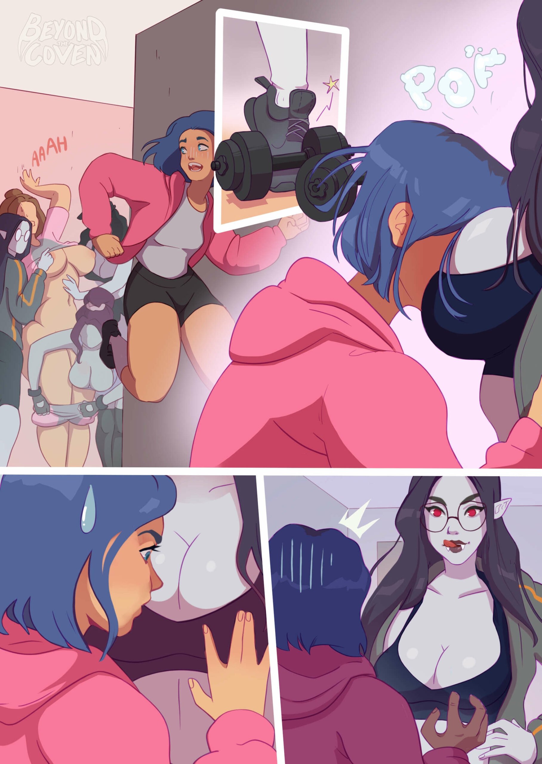 The Night Gym [HornyX] - Chapter 2 — Page 8