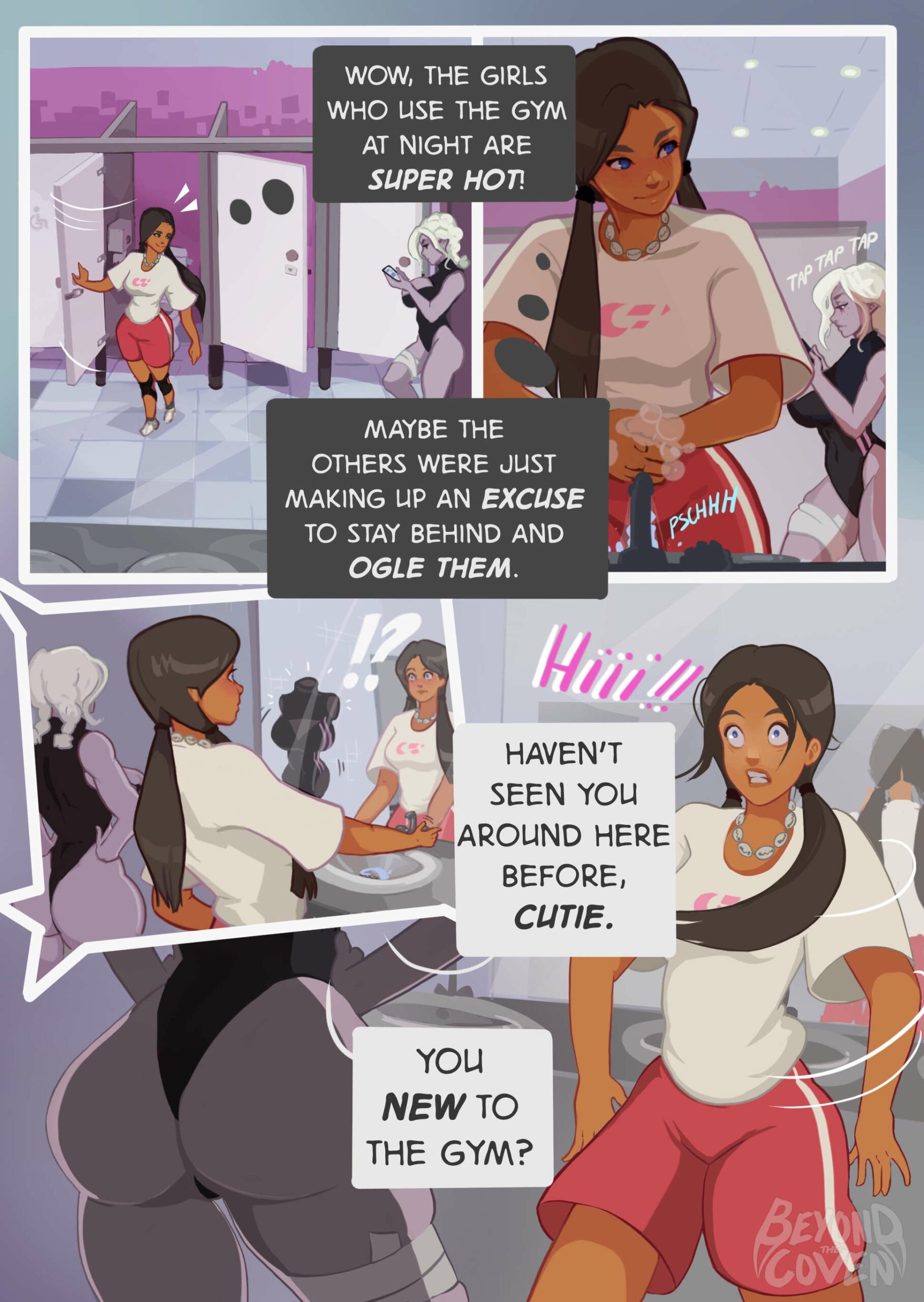 The Night Gym [HornyX] - Chapter 2 — Page 9