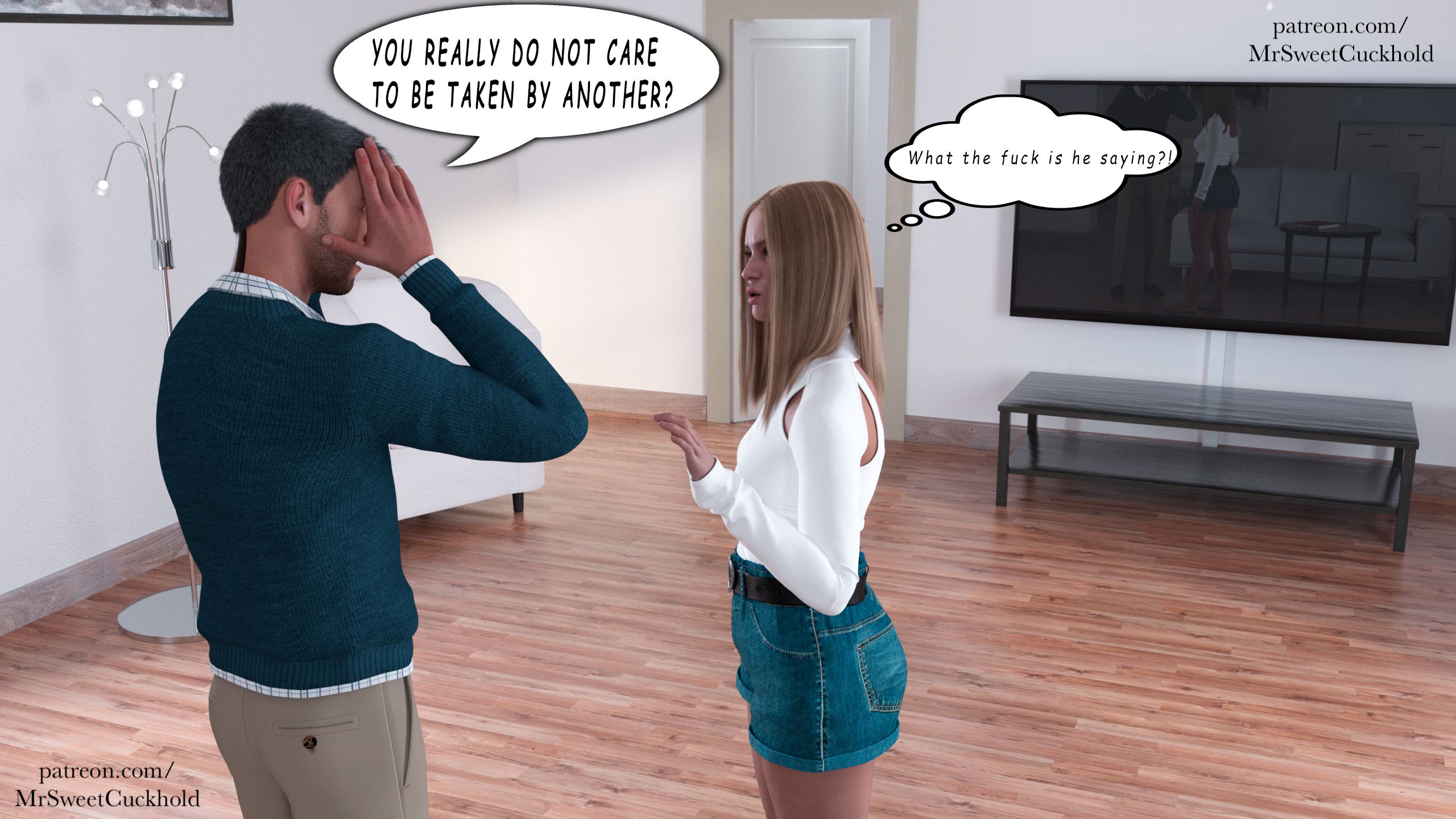 Your wife will be my personal property [Mr.SweetCuckhold] - Chapter 1 — Page 10