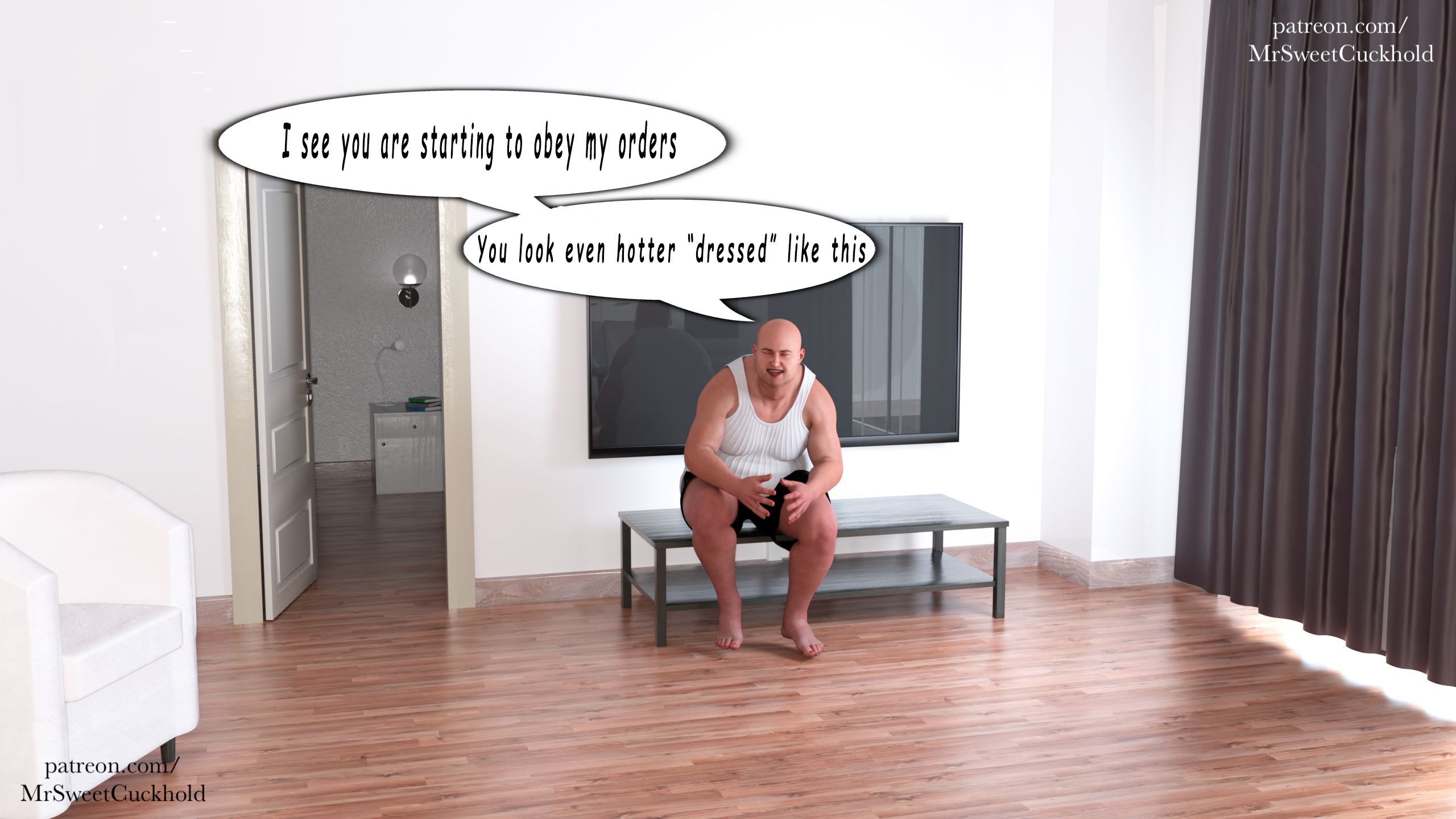 Your wife will be my personal property [Mr.SweetCuckhold] - Chapter 1 — Page 34