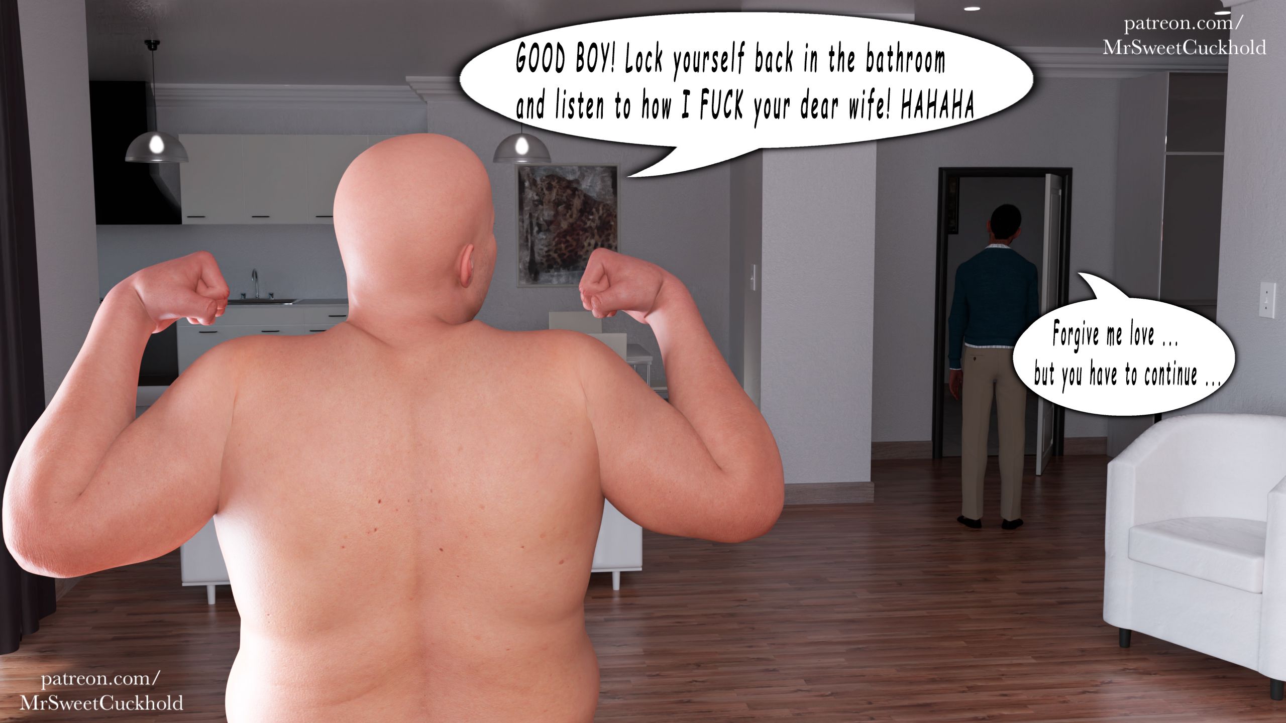 Your wife will be my personal property [Mr.SweetCuckhold] - Chapter 1 — Page 77