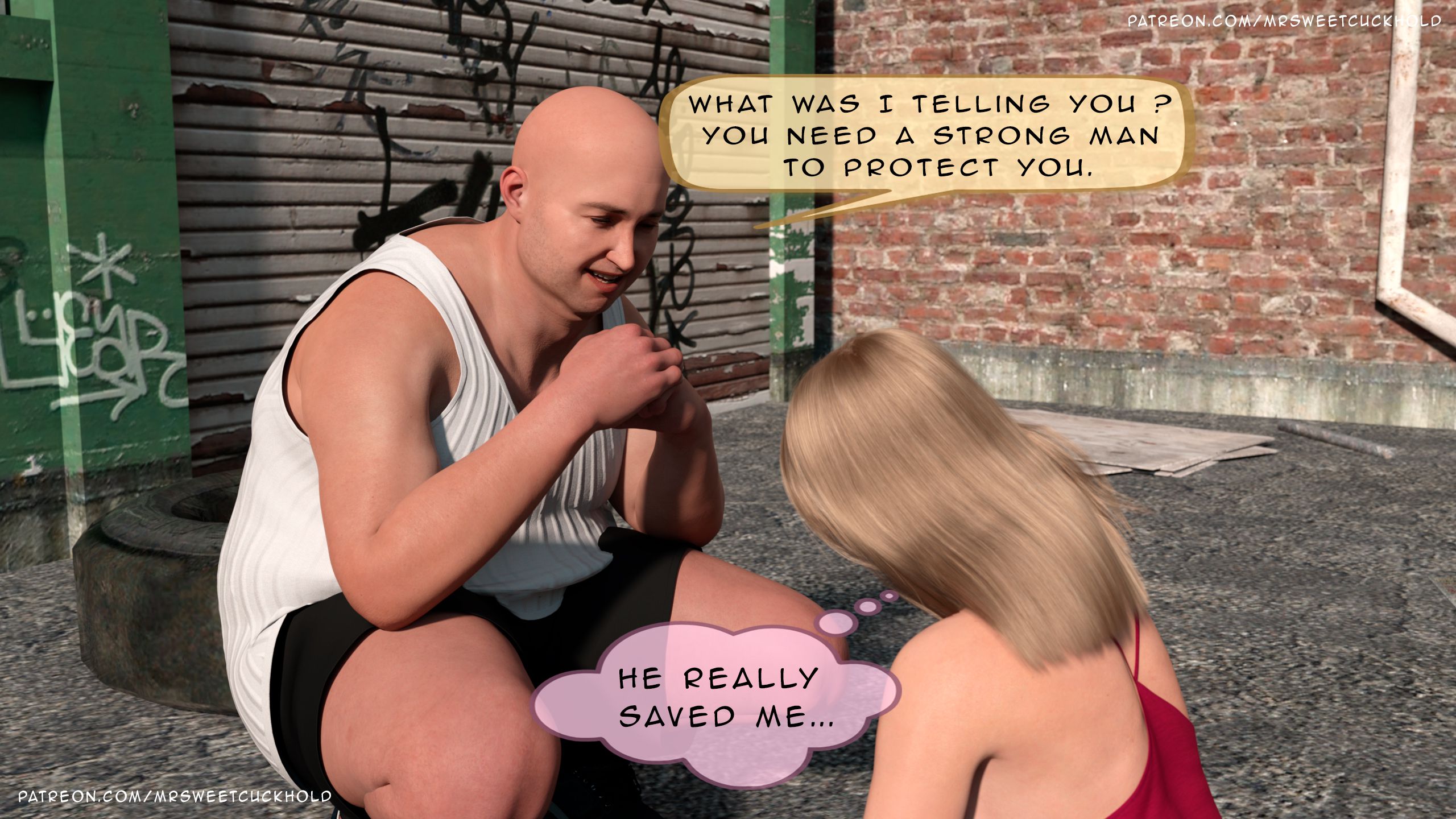 Your wife will be my personal property [Mr.SweetCuckhold] - Chapter 3 — Page 105