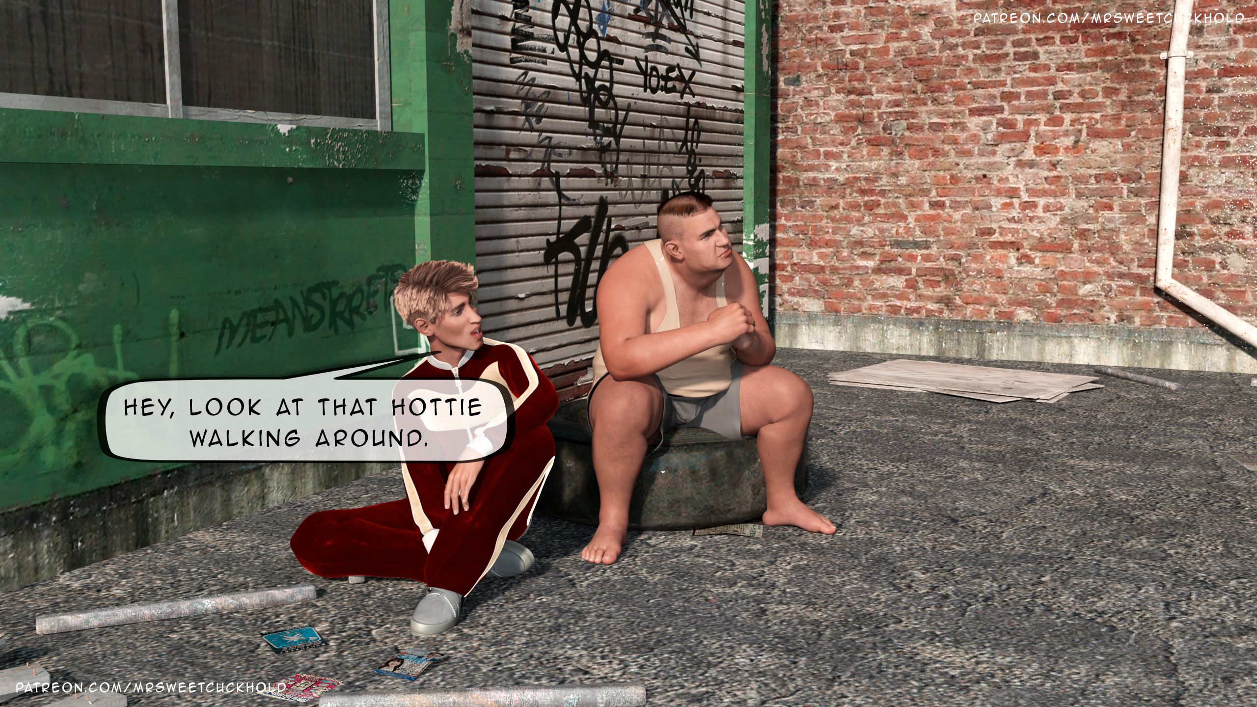 Your wife will be my personal property [Mr.SweetCuckhold] - Chapter 3 — Page 92