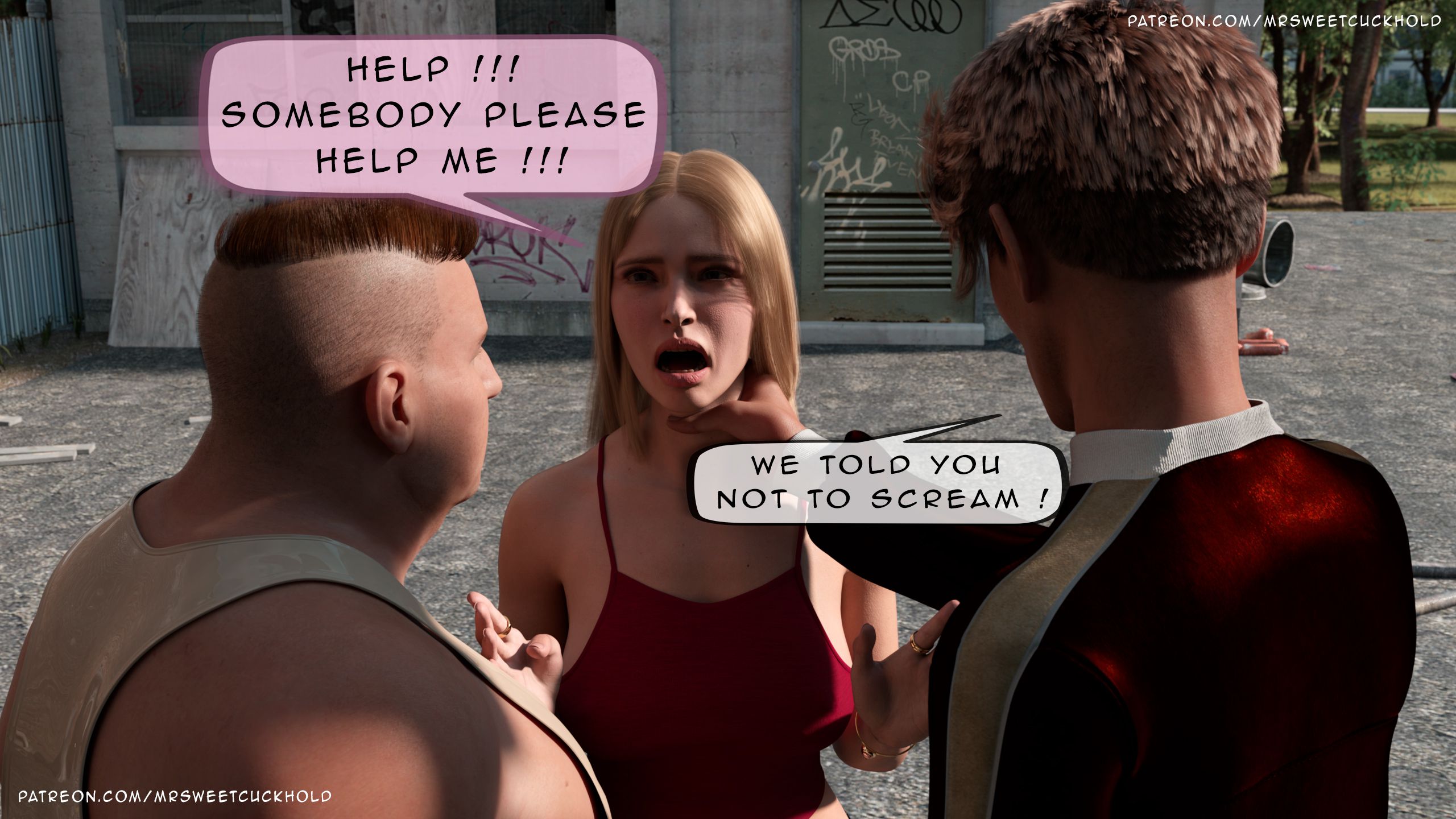 Your wife will be my personal property [Mr.SweetCuckhold] - Chapter 3 — Page 99