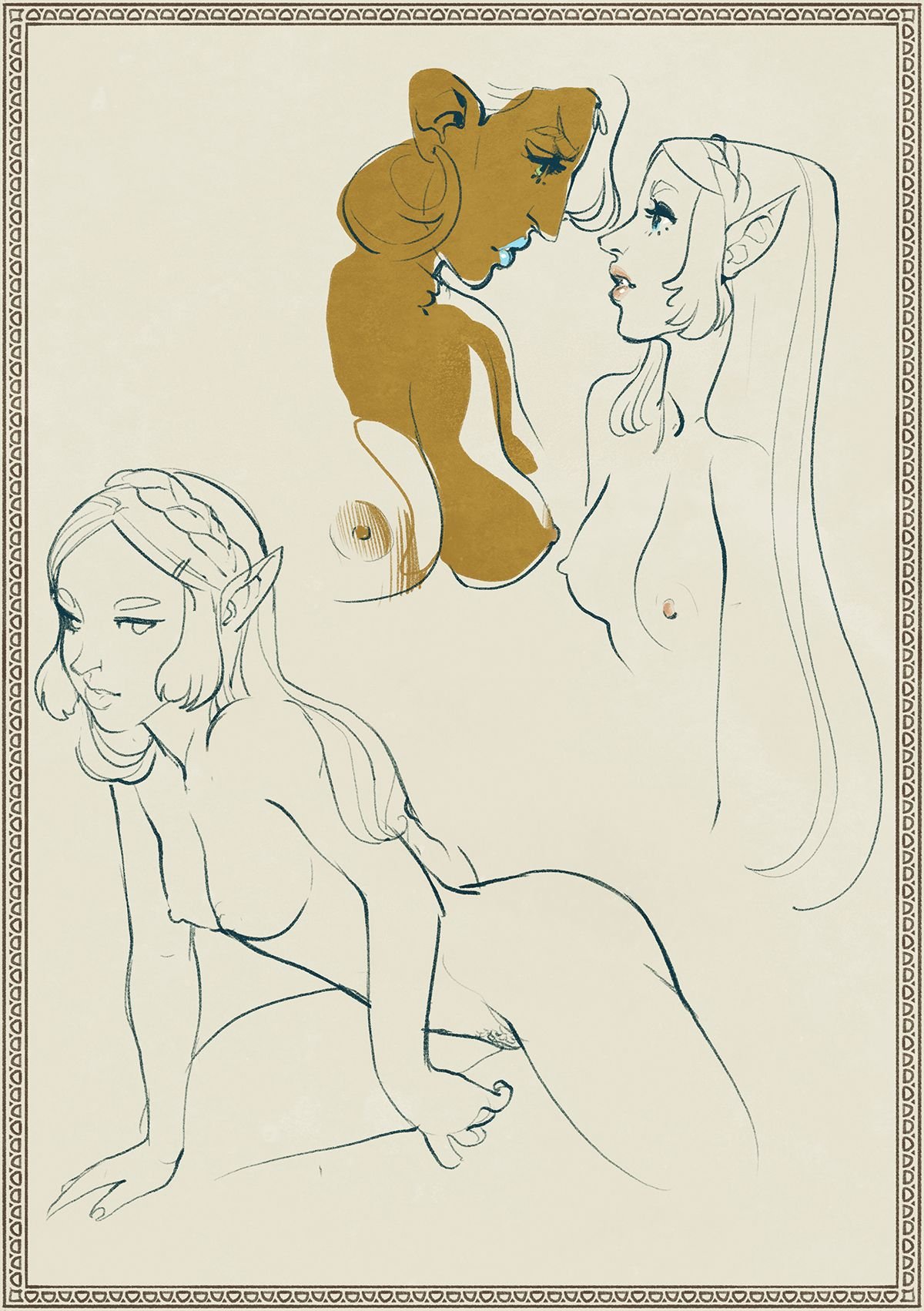 Little Bird’s Bath (The Legend of Zelda) [WintonKidd] - Chapter 1 — Page 39