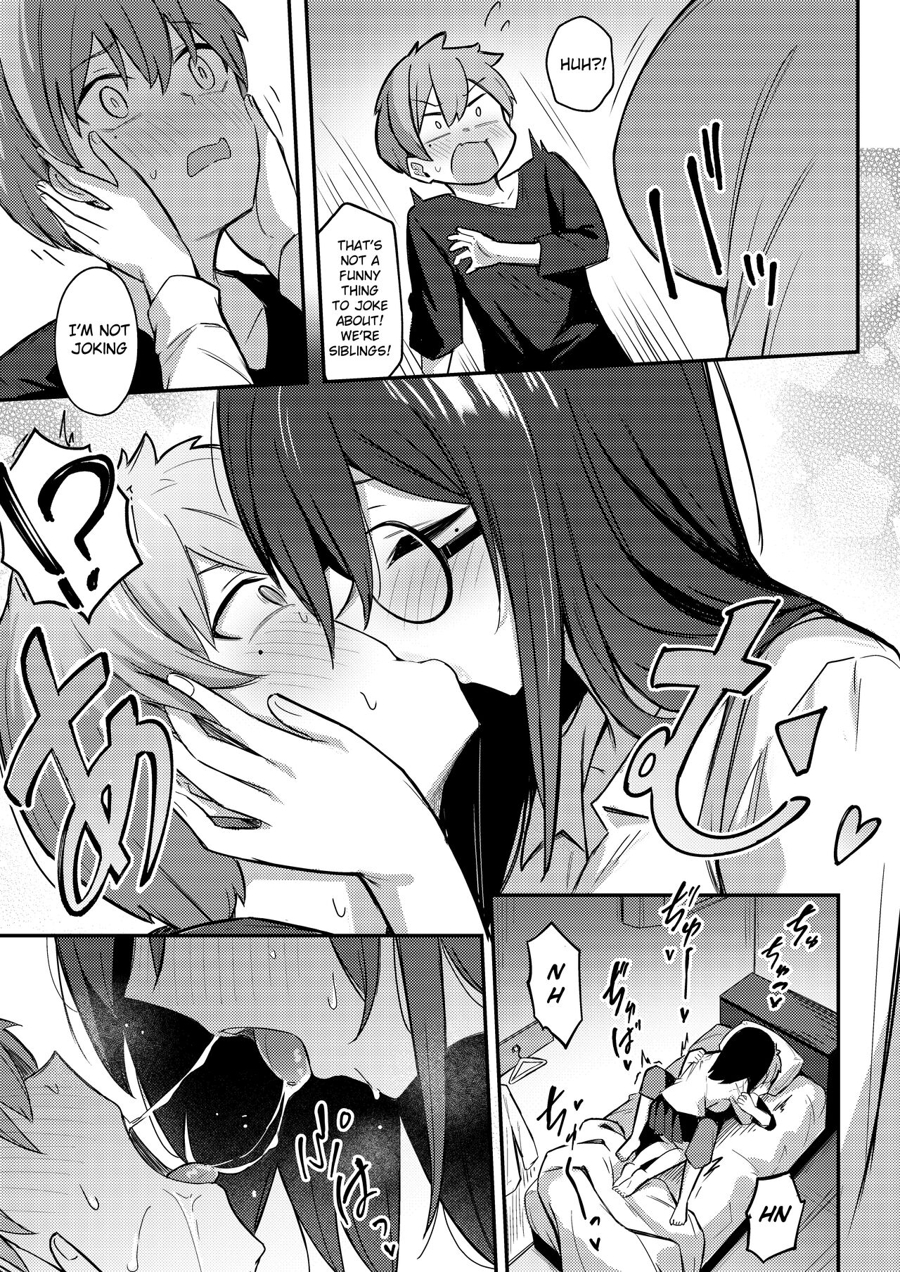 A sister with dark big breasts wants to sleep with her brother’s cock even if she is hypnotized [Borusiti] - Chapter 1 — Page 36