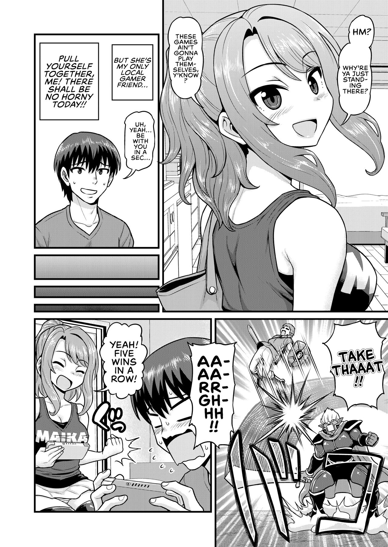 Smashing With Your Gamer Girl Friend [Gachonjirou] - Chapter 1 — Page 5