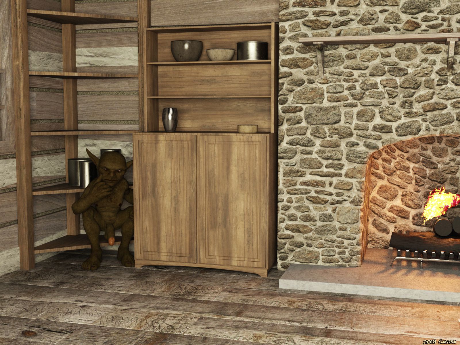 My Secret Goblin Obsession [Casgra] - Chapter 1.5 — Page 17