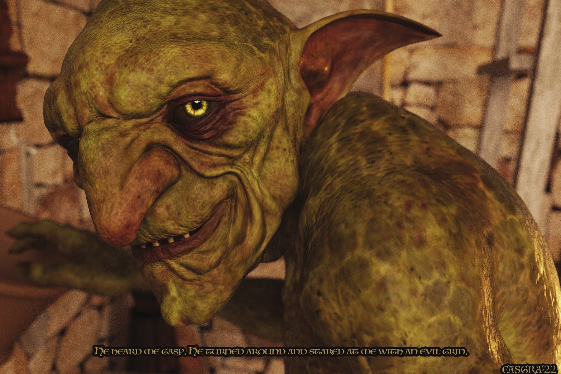 My Secret Goblin Obsession [Casgra] - Chapter 3 — Page 16