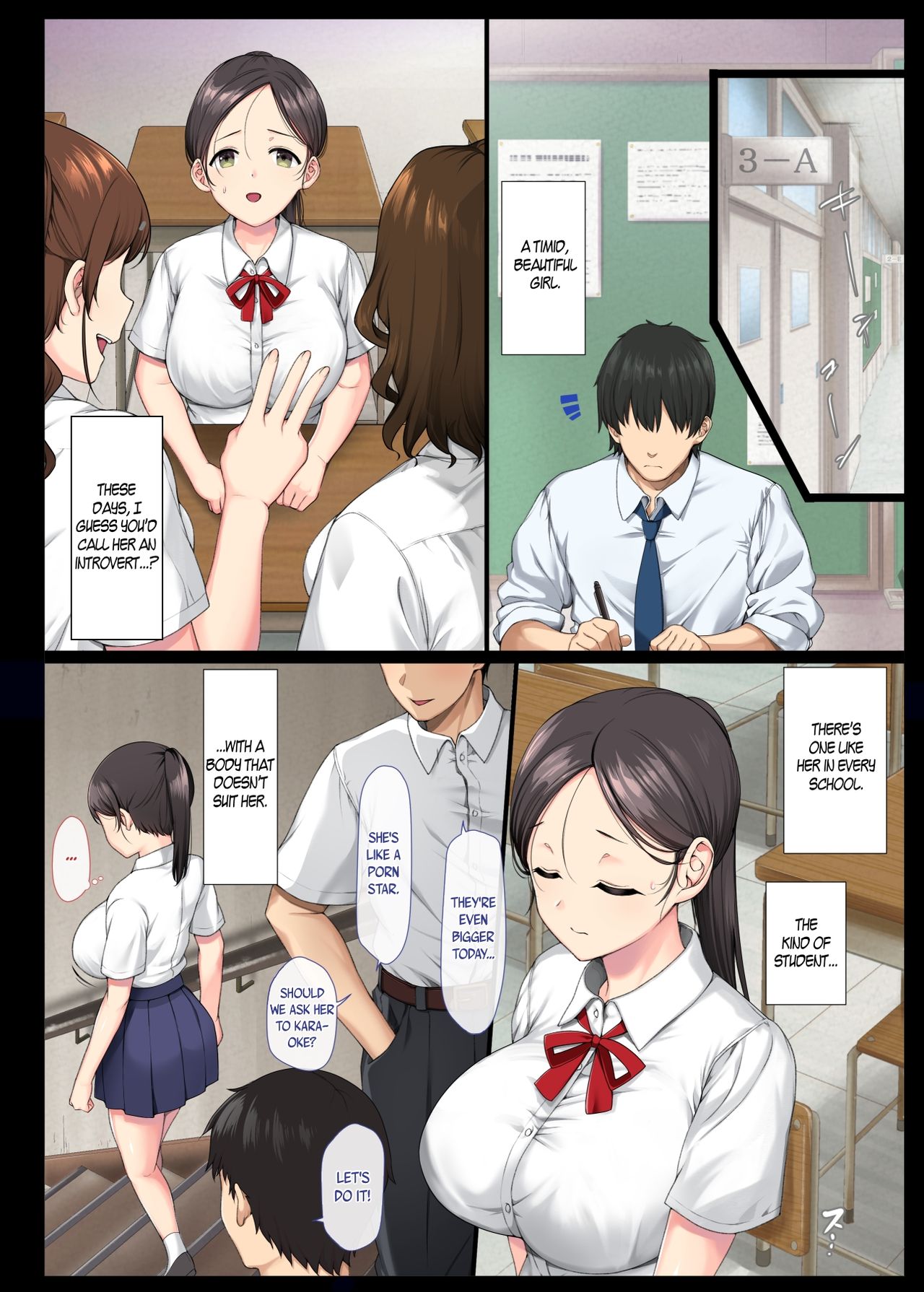 Introverted Beauty Gets Raped Over and Over by Her Homeroom Teacher [Katsurai Yoshiaki] - Chapter 1 — Page 4