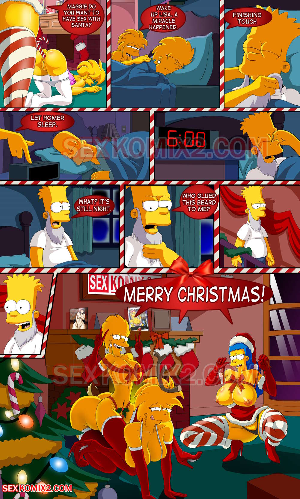 Christmas Miracle (The Simpsons) [SexKomix] - Chapter 1 — Page 4