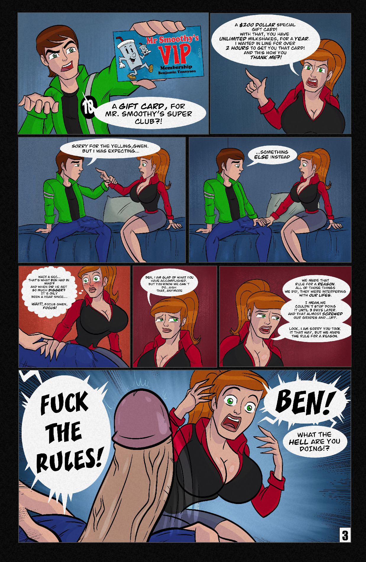 The Reward (Ben 10 Alien Force) [Ameizing Lewds] - Chapter 1 — Page 4