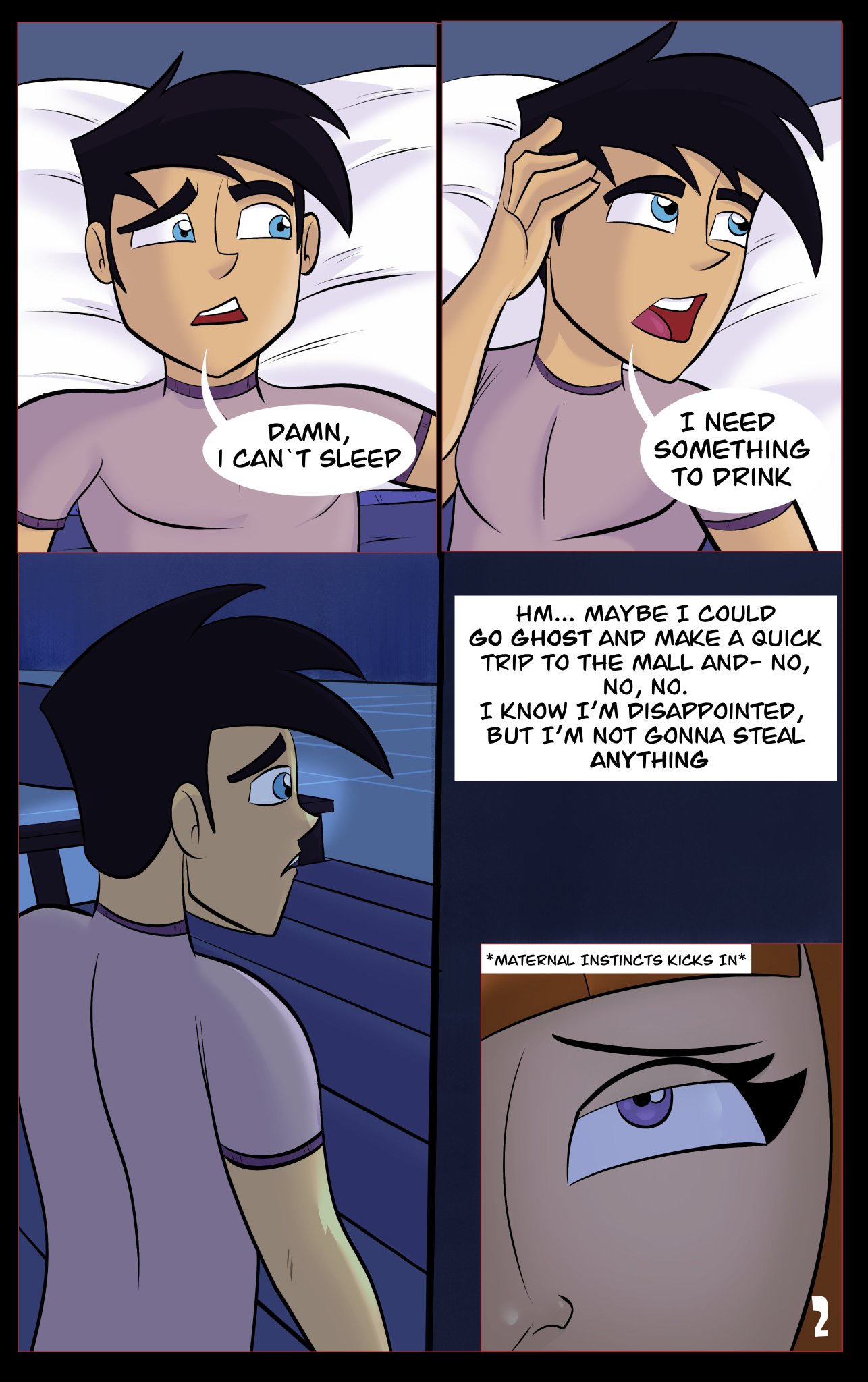 A Mother’s Duty (Danny Phantom) [Ameizing Lewds] - Chapter 1 — Page 4