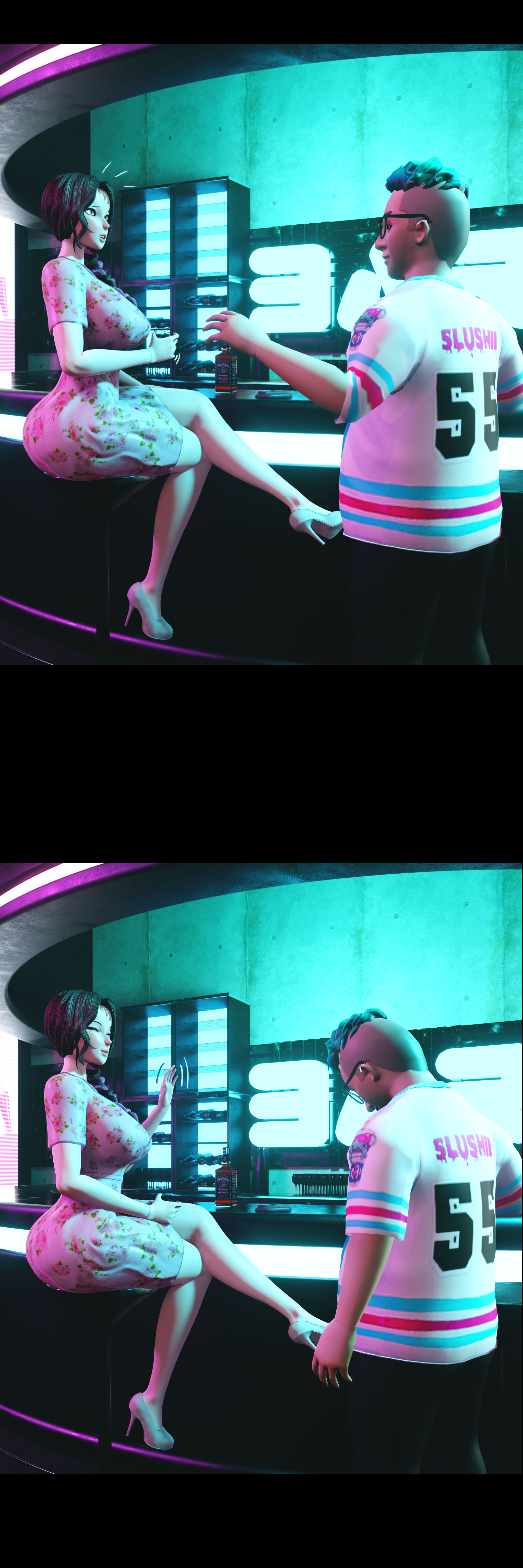 Creamy Revenge [Rose Blue 3D] - Chapter 1 — Page 21