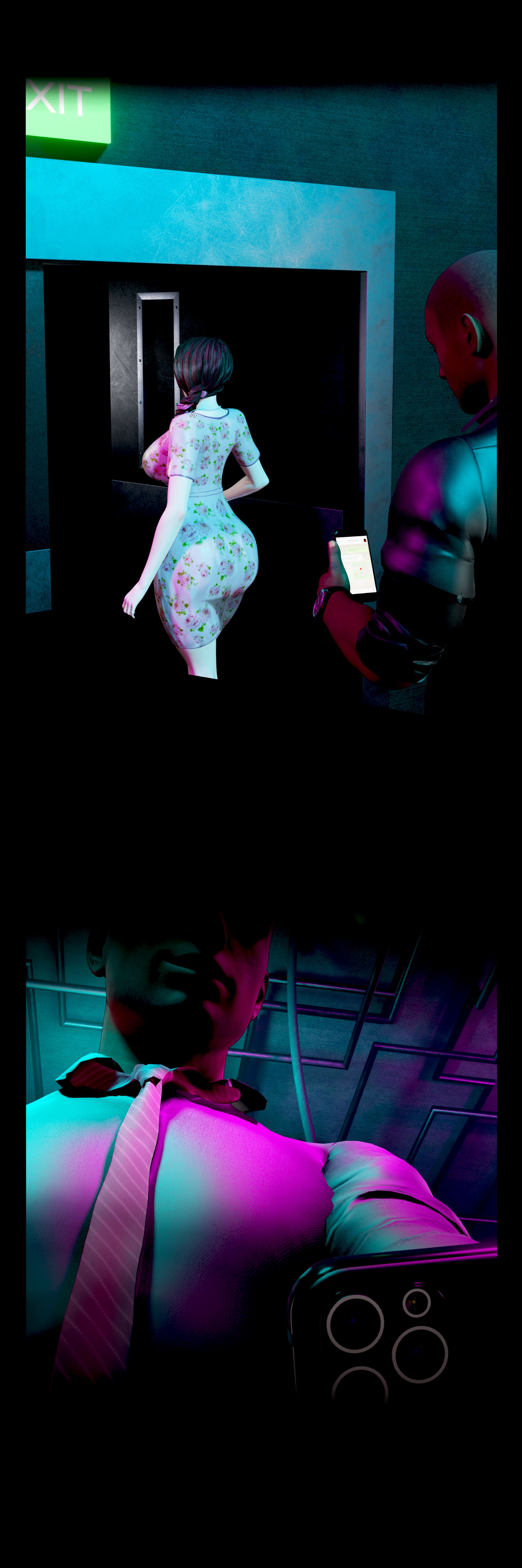 Creamy Revenge [Rose Blue 3D] - Chapter 1 — Page 28