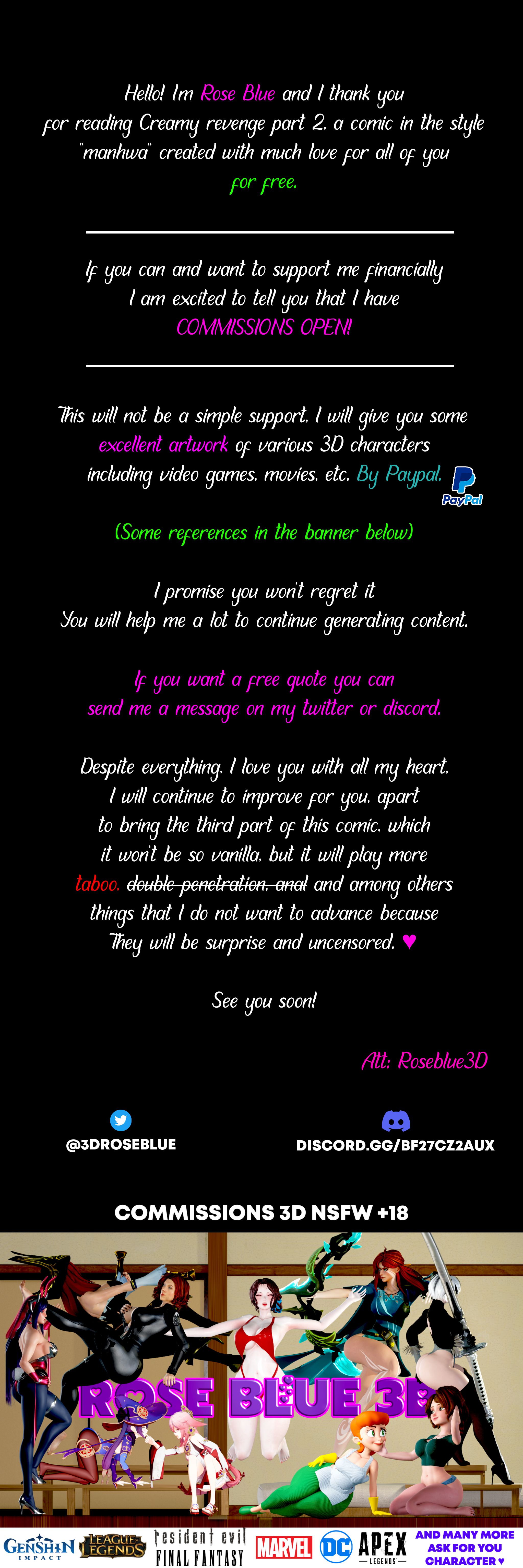 Creamy Revenge [Rose Blue 3D] - Chapter 2 — Page 53