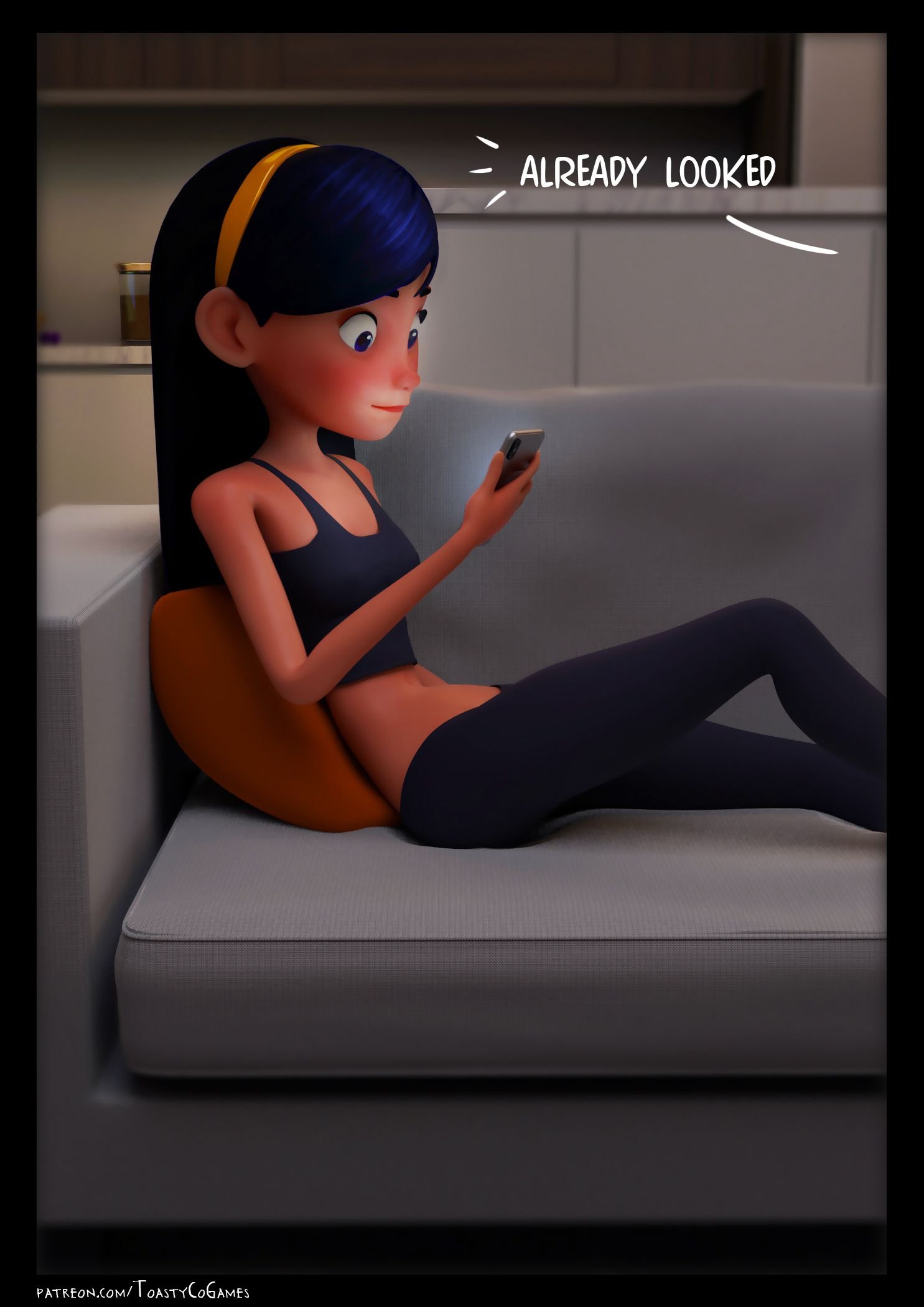Incredible Desire (The Incredibles) [ToastyCoGames] - Chapter 1 — Page 8