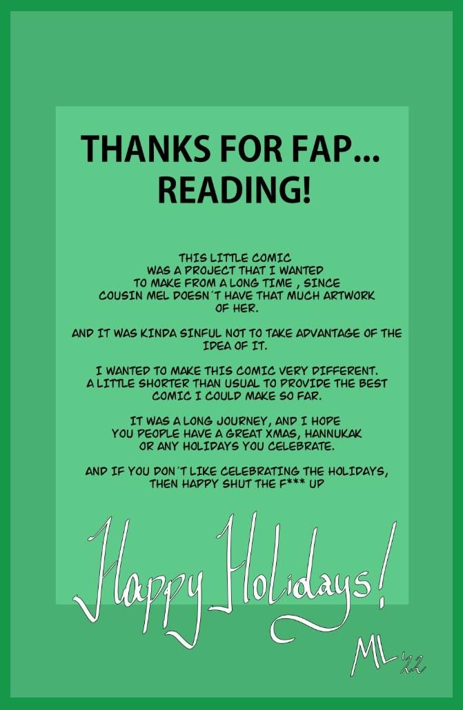 How cousin Mel became a Naughtier girl (Grandma Got Run Over by a Reindeer) [Ameizing Lewds] - Chapter 1 — Page 15