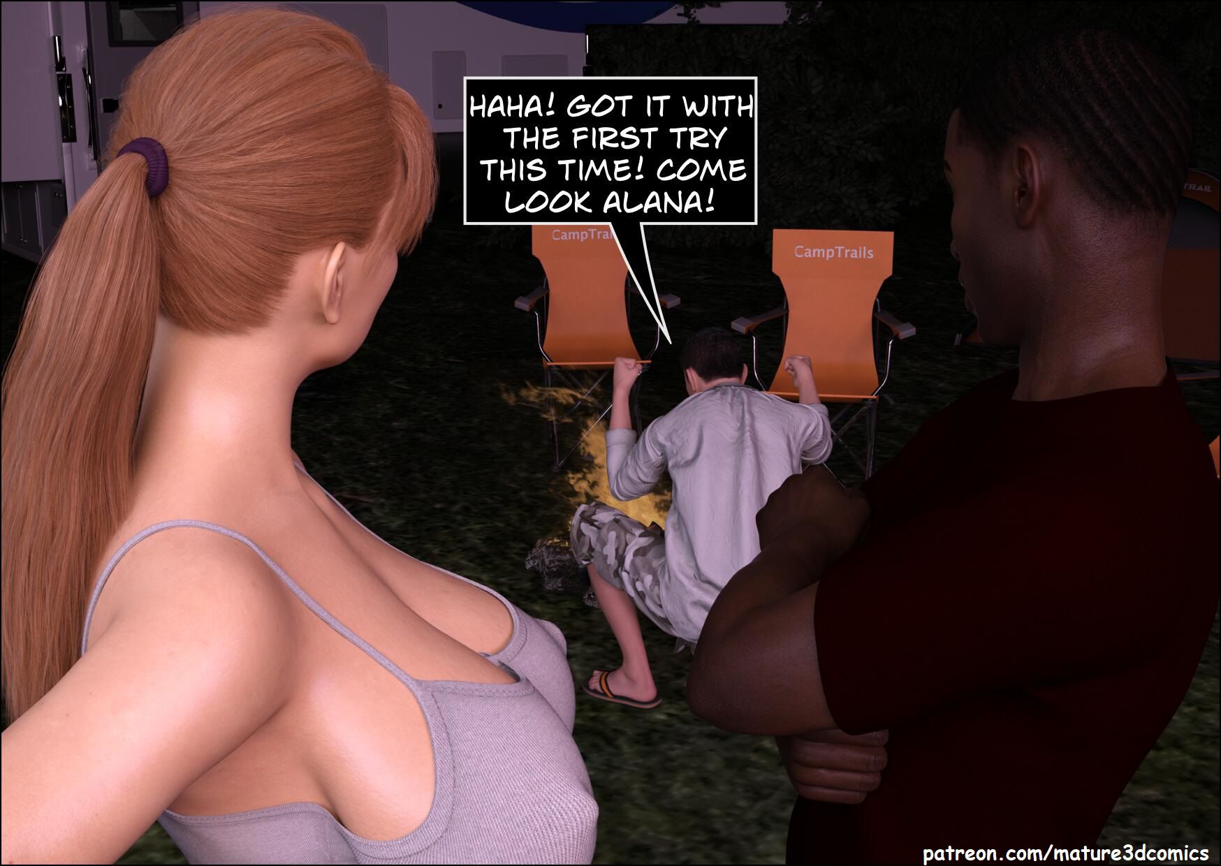 Camp Trail [Mature3DComics] - Chapter 1 — Page 14