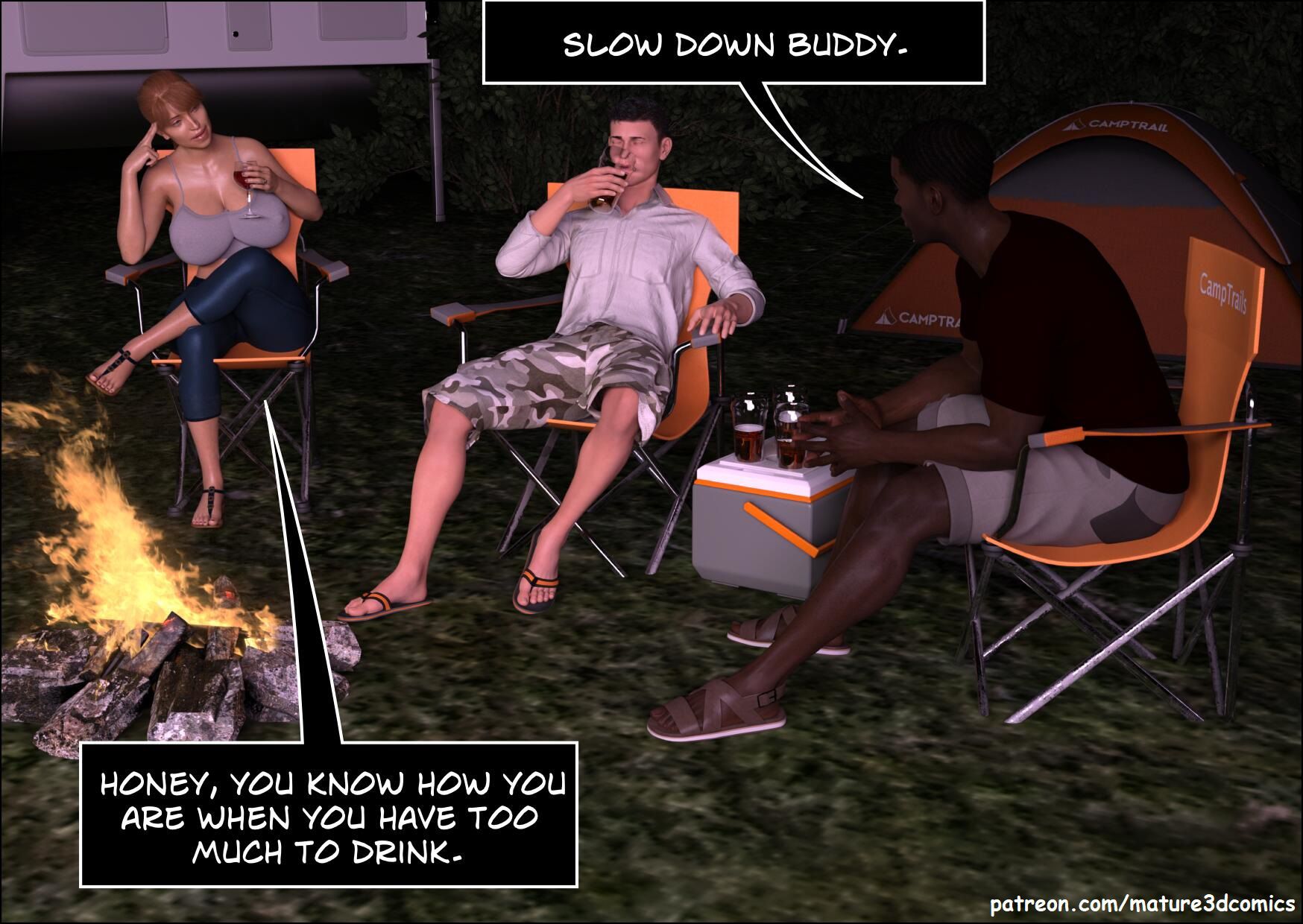 Camp Trail [Mature3DComics] - Chapter 1 — Page 19