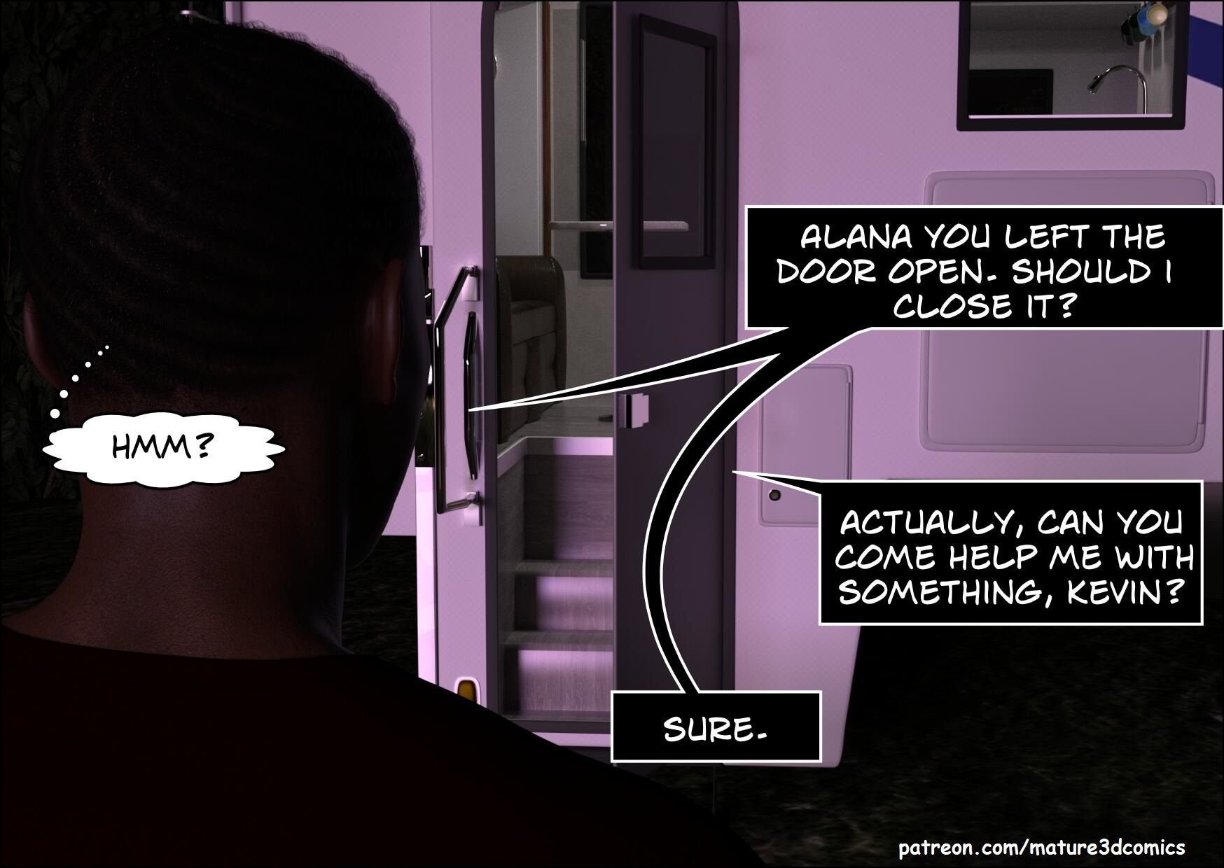 Camp Trail [Mature3DComics] - Chapter 1 — Page 24