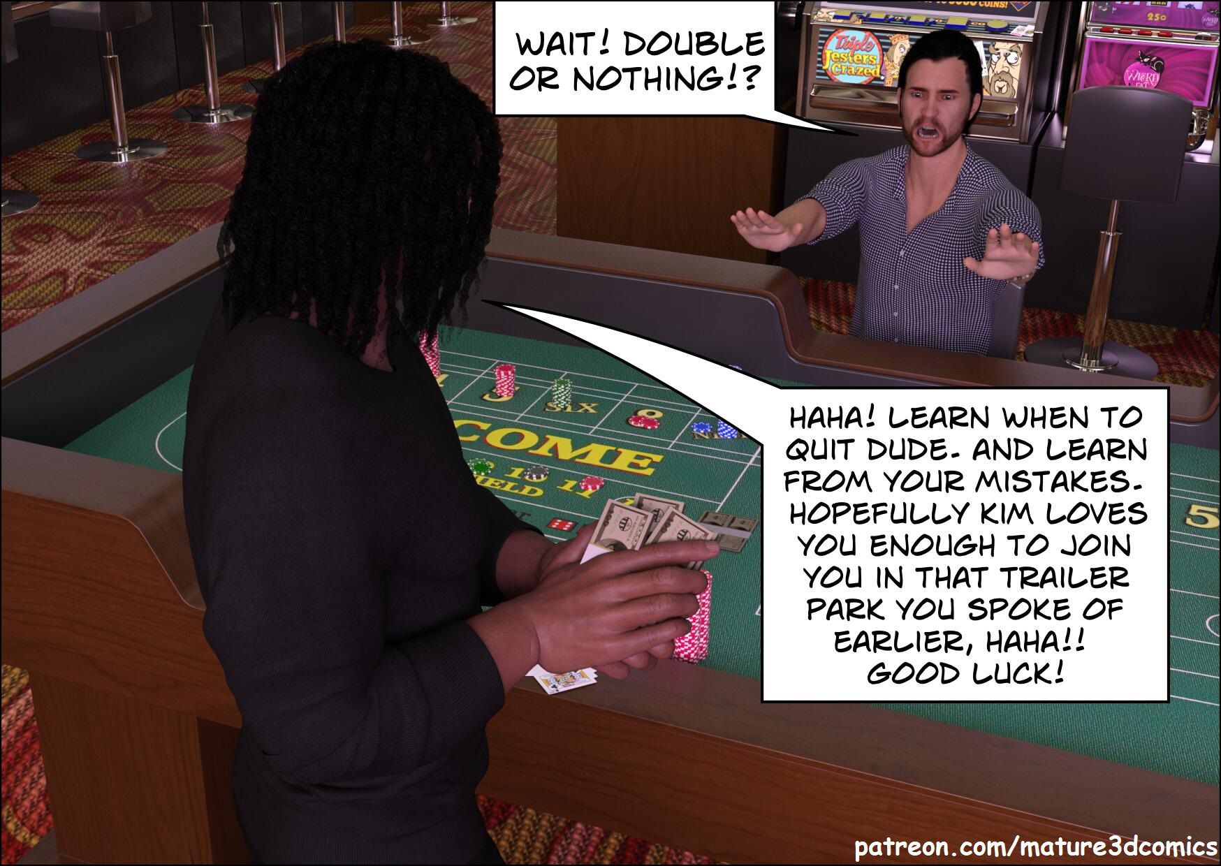 The Gamble [Mature3DComics] - Chapter 1 — Page 17