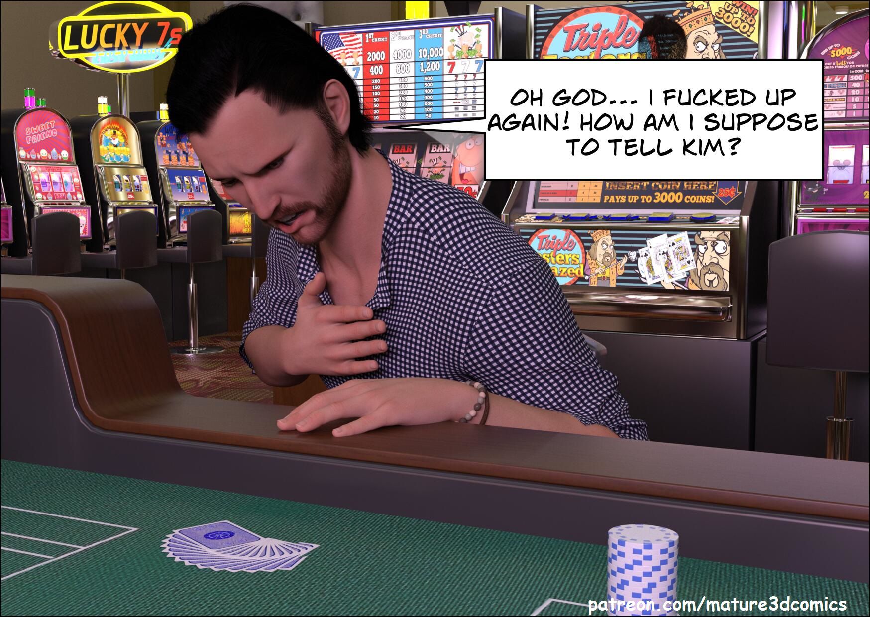 The Gamble [Mature3DComics] - Chapter 1 — Page 18