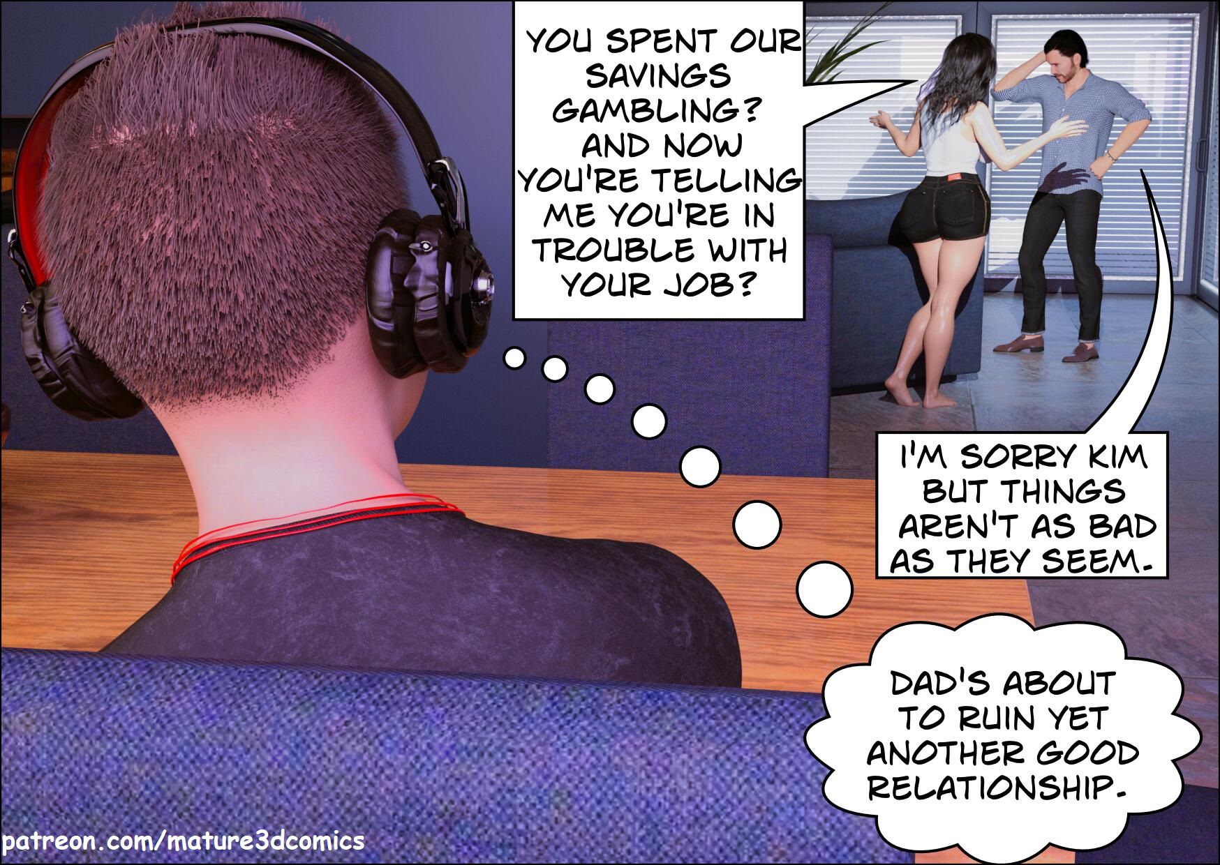 The Gamble [Mature3DComics] - Chapter 1 — Page 20