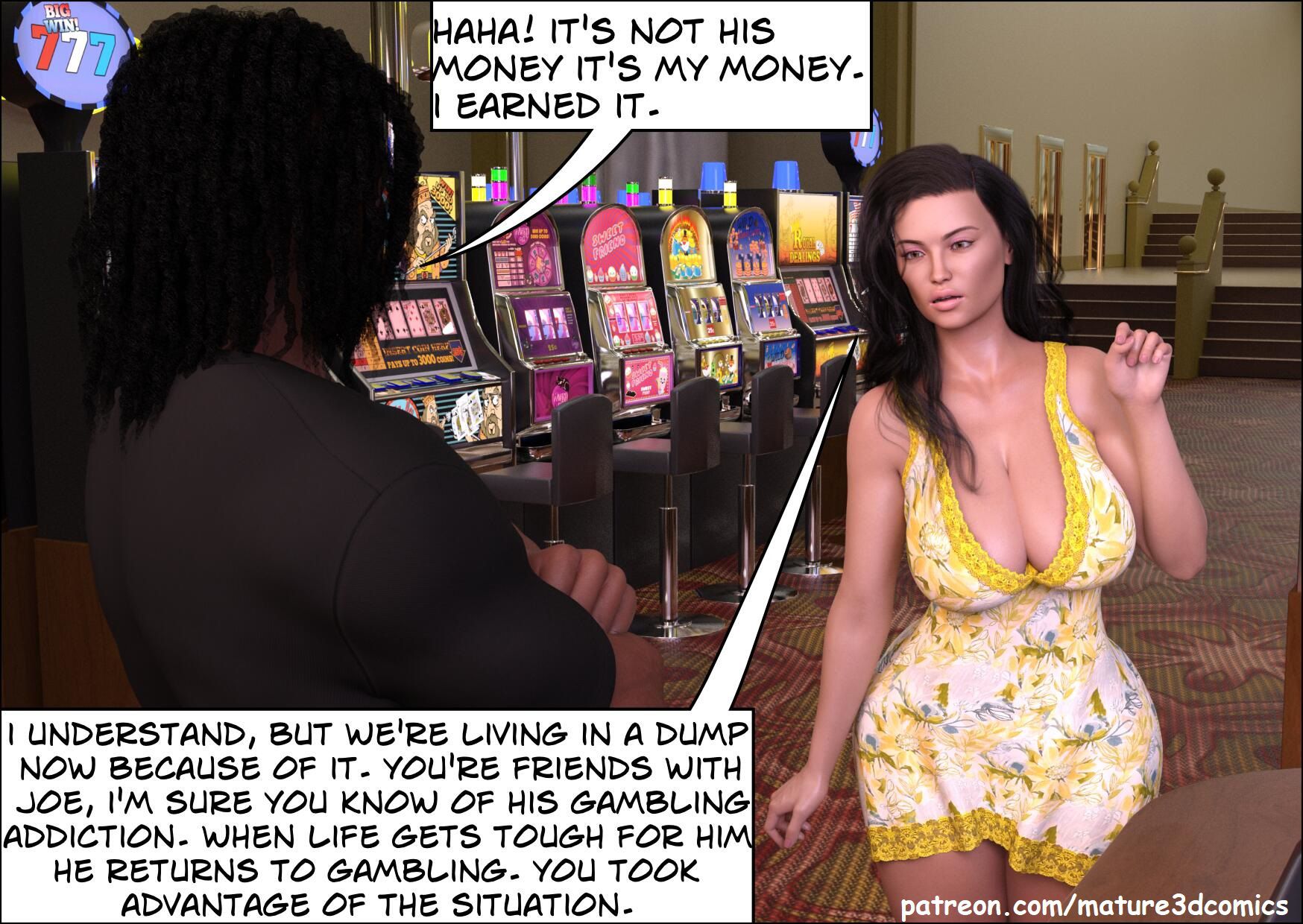 The Gamble [Mature3DComics] - Chapter 1 — Page 28
